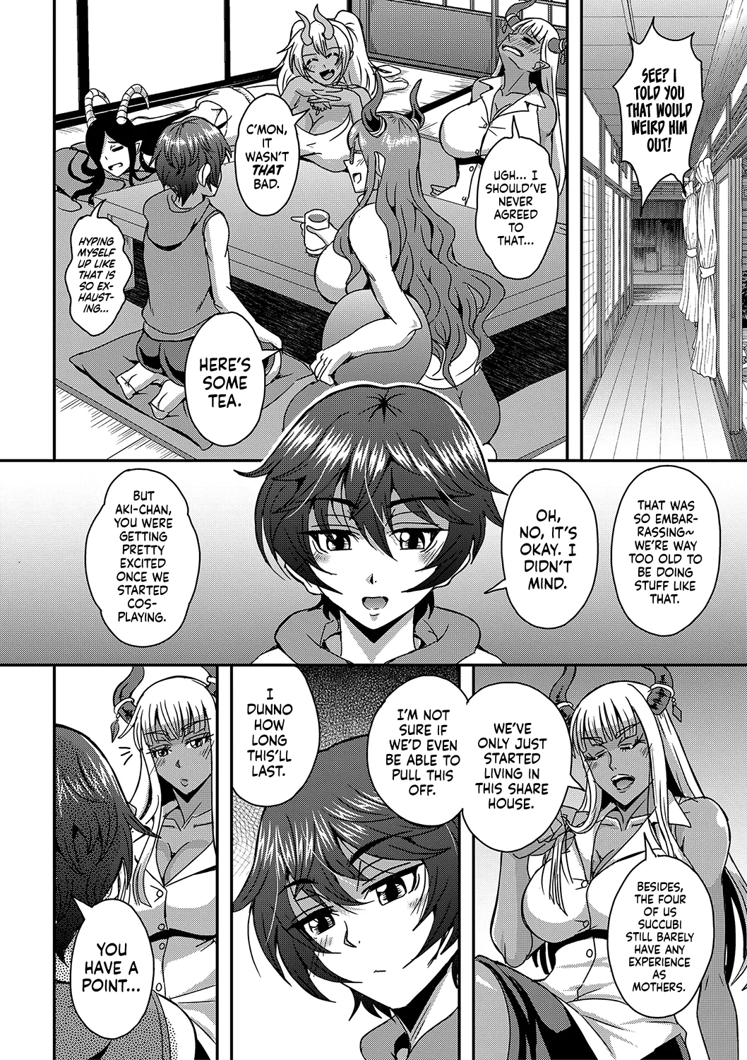 Boku to Succubus Mama-tachi to no Harem Life page 203