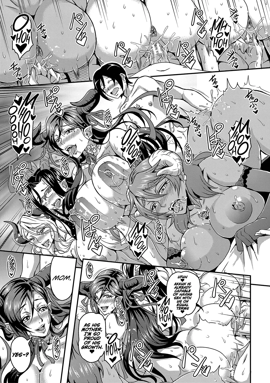 Boku to Succubus Mama-tachi to no Harem Life page 37