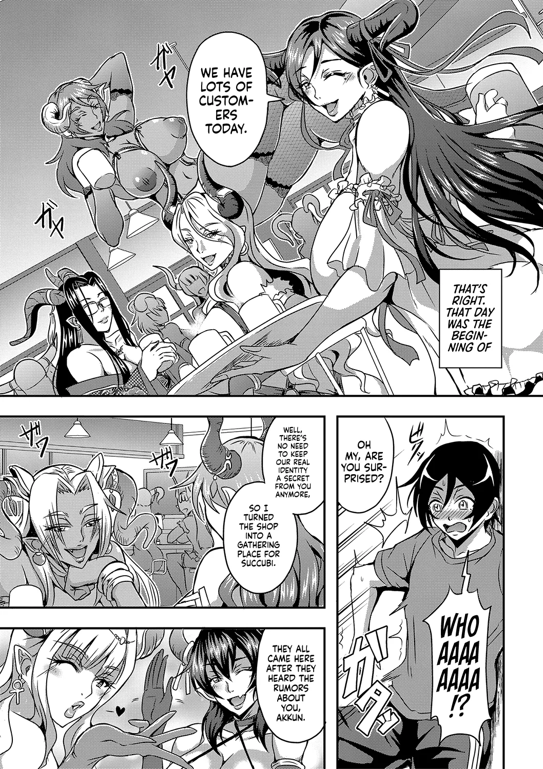 Boku to Succubus Mama-tachi to no Harem Life page 44