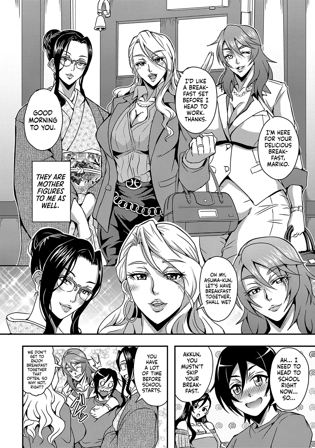 Boku to Succubus Mama-tachi to no Harem Life page 8