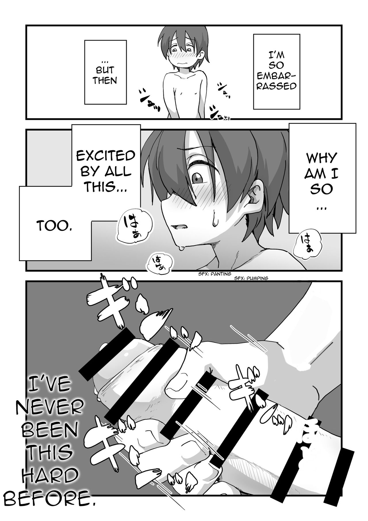 Boku wa Manken Senzoku Nude Model page 44