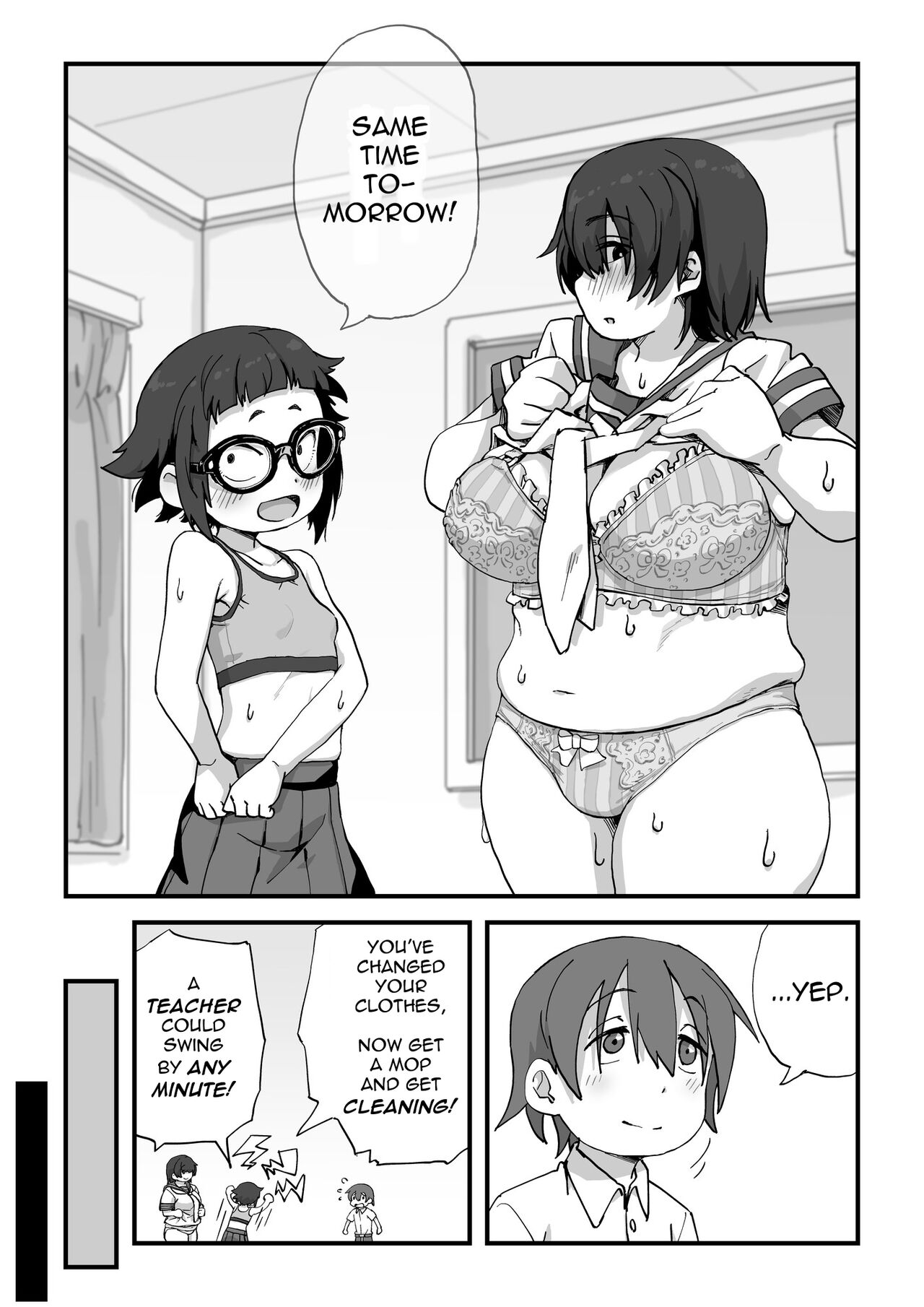 Boku wa Manken Senzoku Nude Model page 59