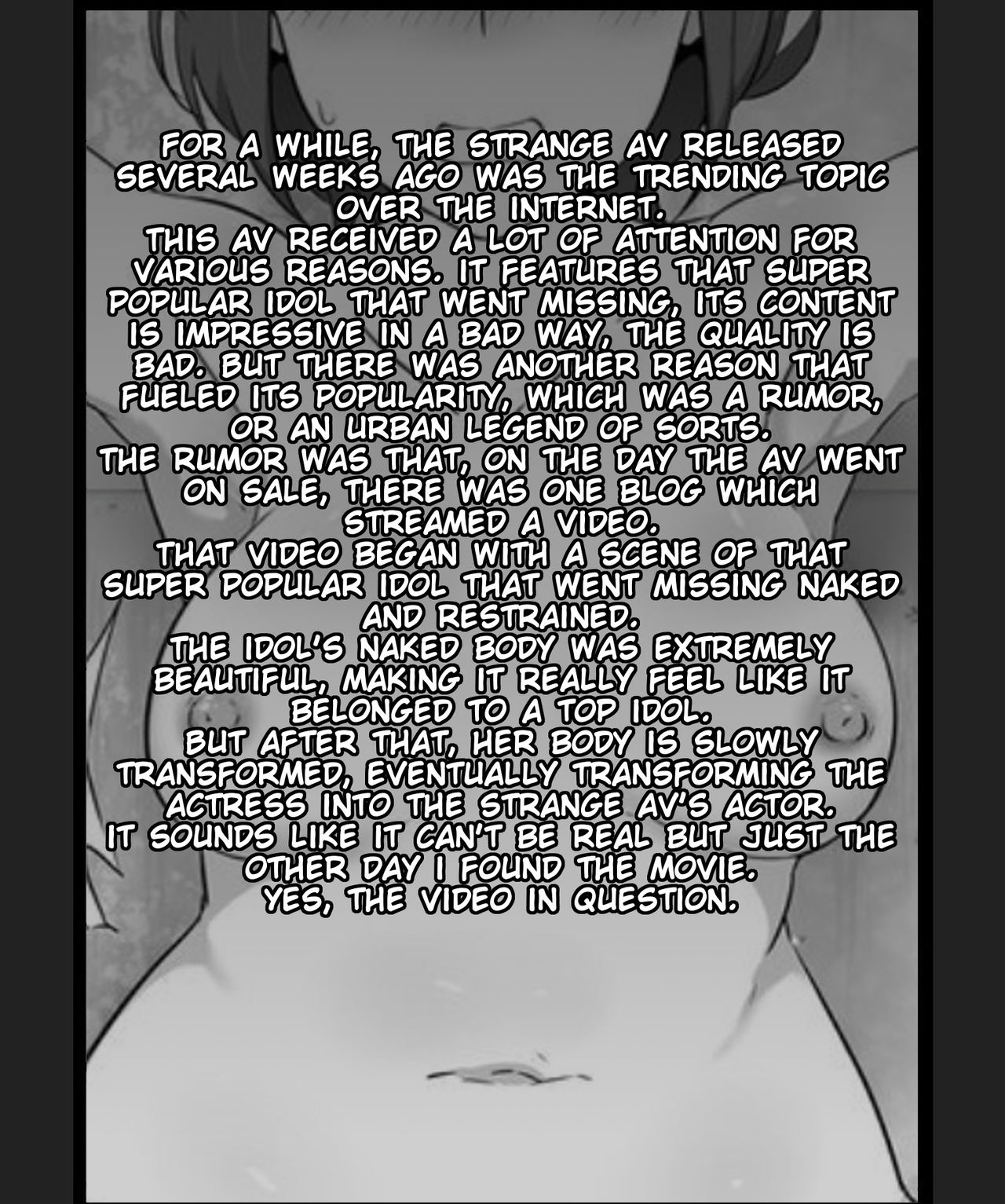 Book about Narrow and Dark Sexual Inclinations Vol.1 Uglification page 8