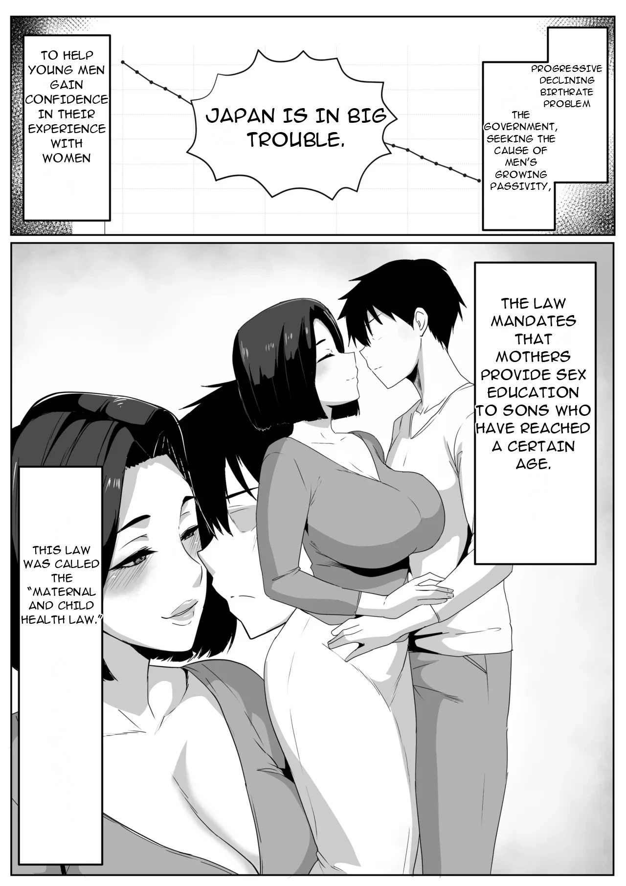 Boshi seikyōiku gimu-ka hōan Shimosato-ka - Law Making Sex Education Compulsory for Mothers and Children; Shimosato Family page 4