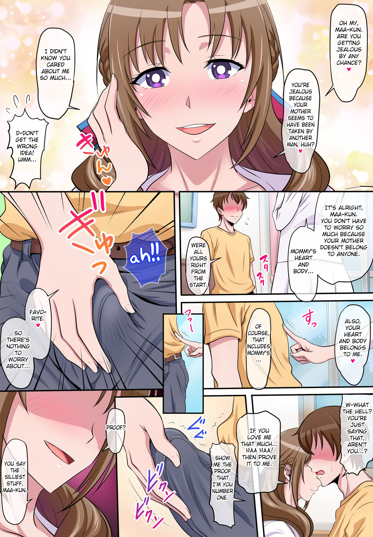 Boshi Soukan ~Musuko o Yuuwaku Shite Sex Shichau Bijin de Sukebe na Okaa-san~ page 26