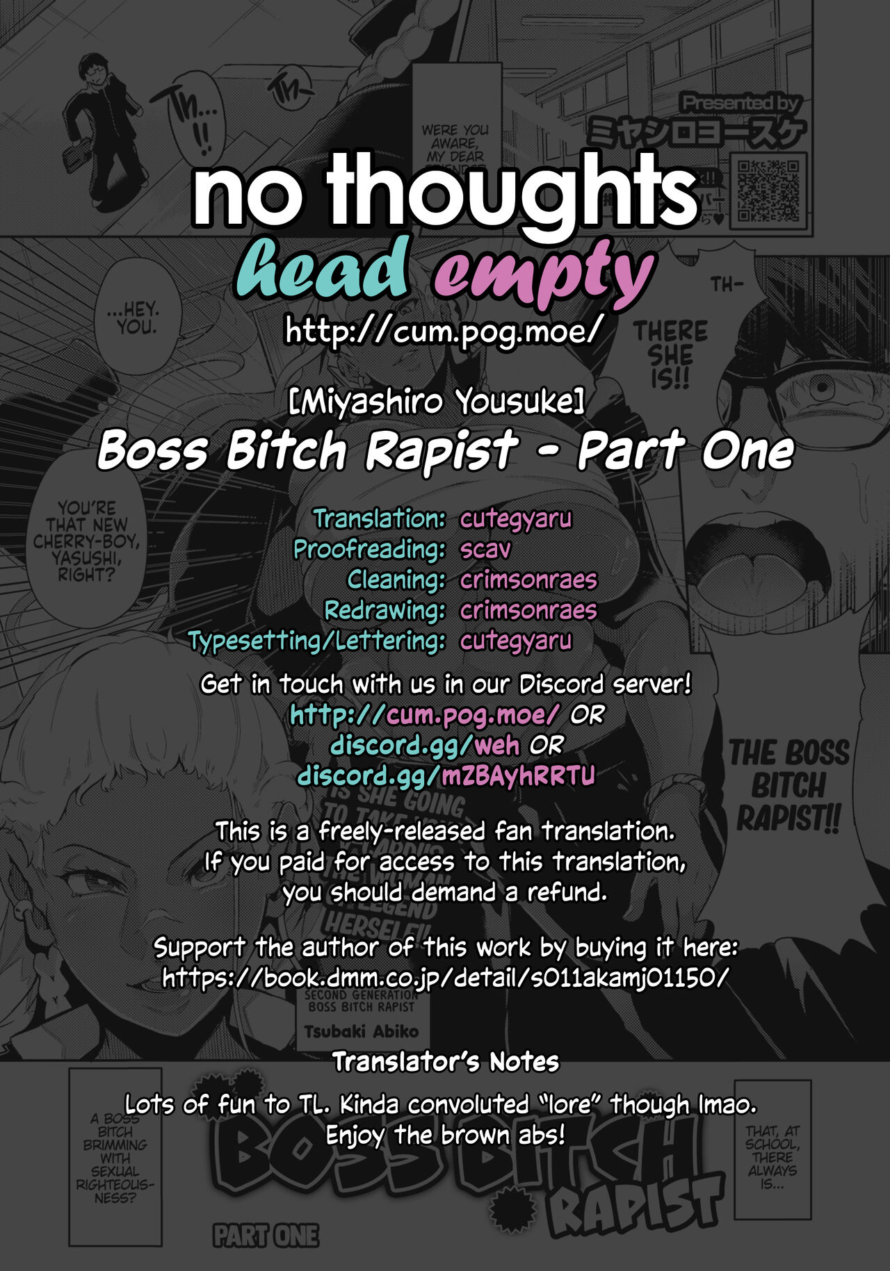 Boss Bitch Rapist - Part One page 23