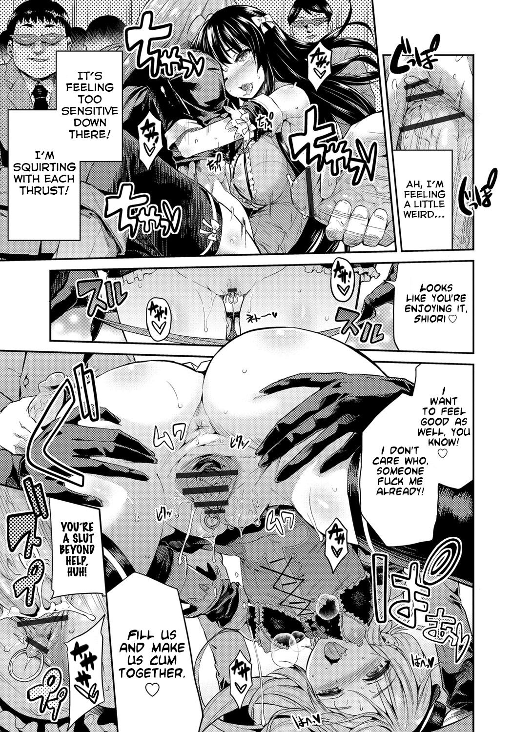 Both of them are Slutty Idols ~Sisters at the Forbidden Creampie Show!~ page 13