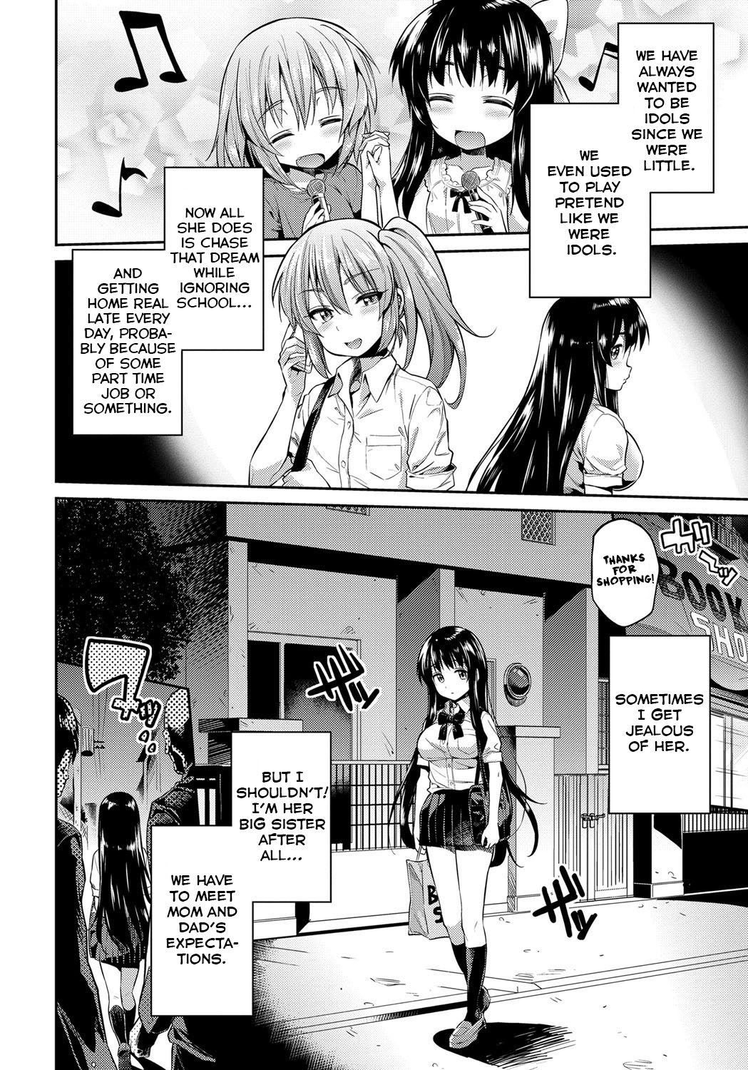 Both of them are Slutty Idols ~Sisters at the Forbidden Creampie Show!~ page 2