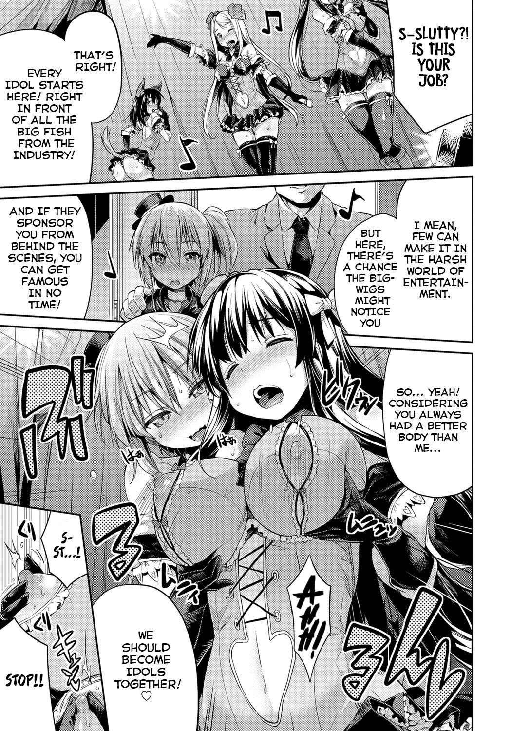Both of them are Slutty Idols ~Sisters at the Forbidden Creampie Show!~ page 5