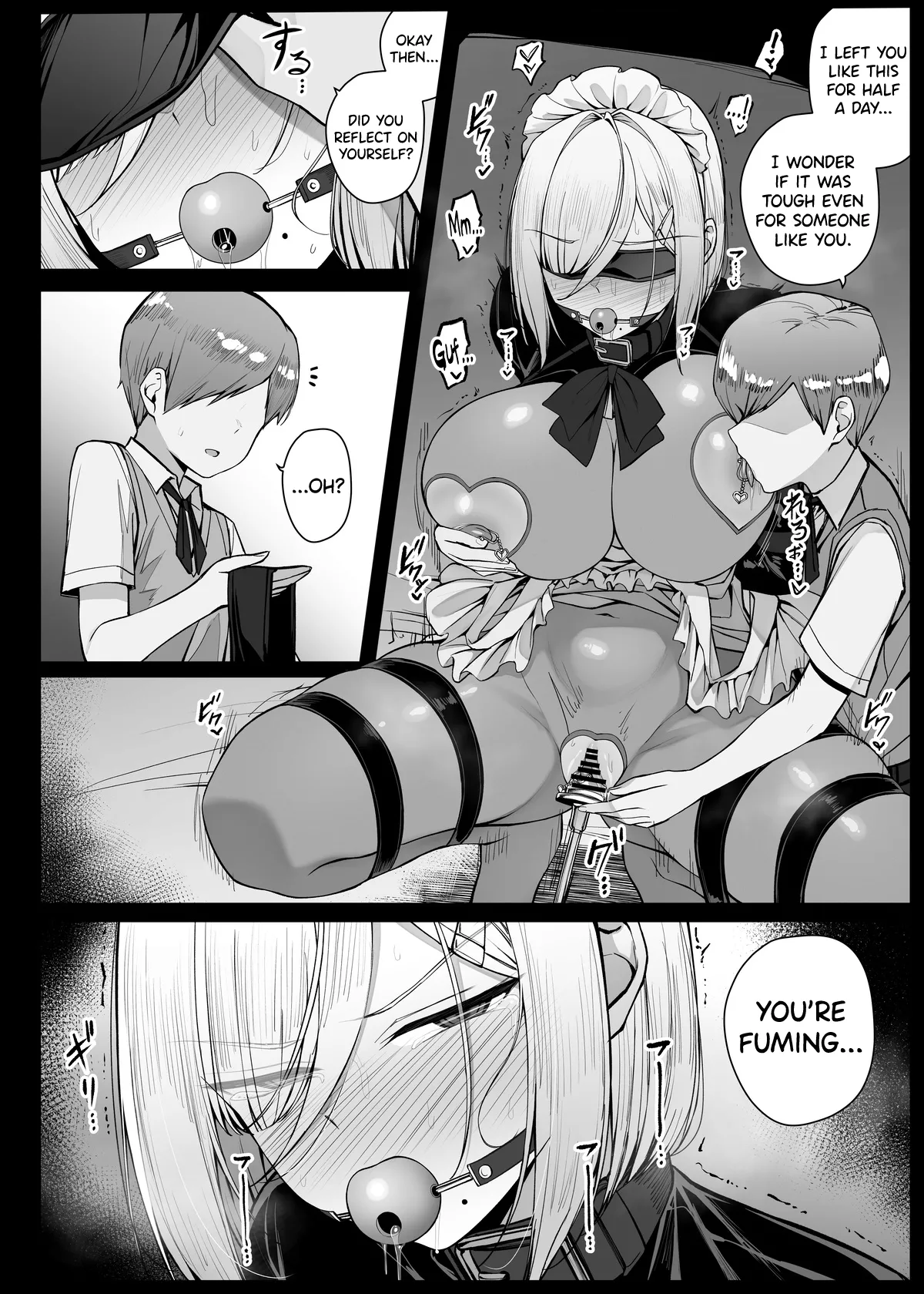 Bouchama ni Sakaratte, Shitsukerareru Koto ni natta Maid-san page 4