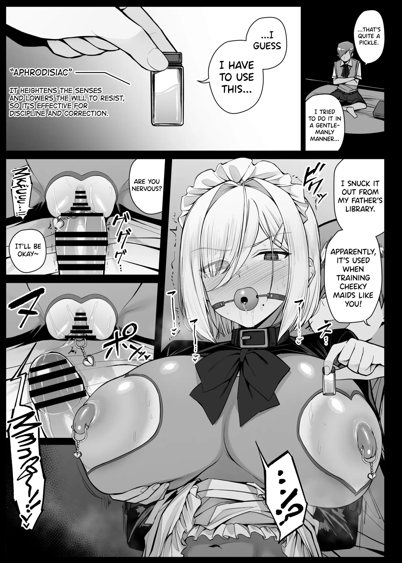 Bouchama ni Sakaratte, Shitsukerareru Koto ni natta Maid-san page 5