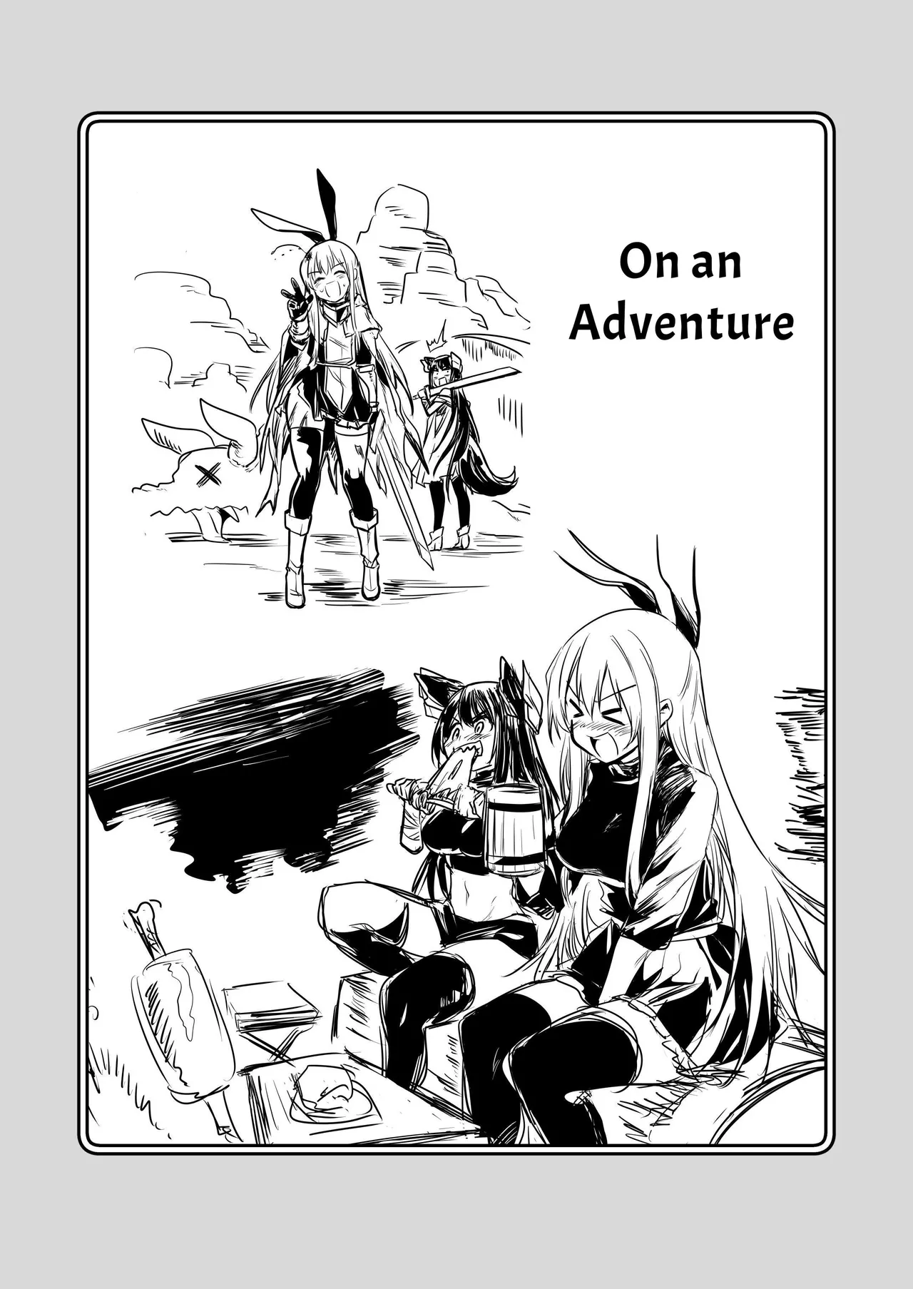 Boukensha-chan to Ecchi na Bouken 2 page 54