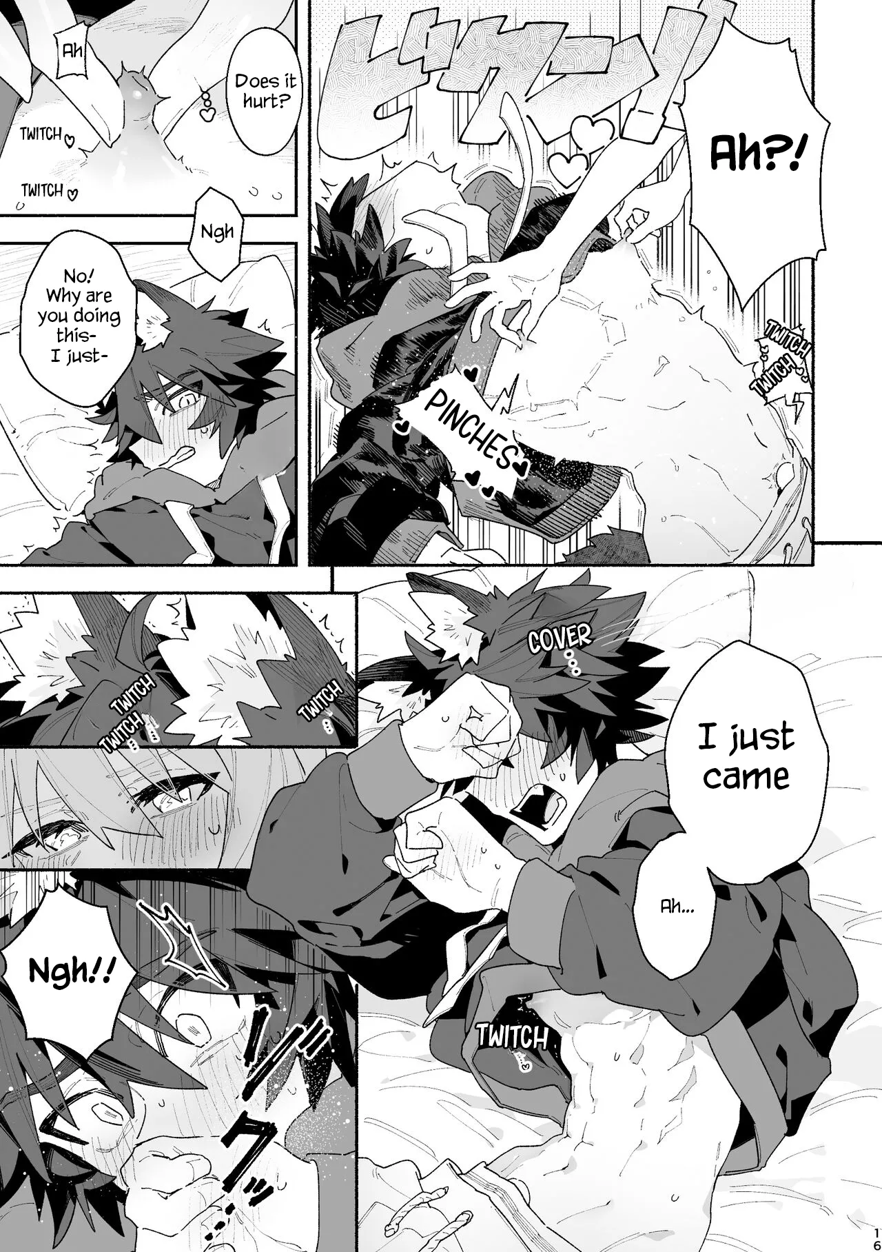 Boy For Bottom: Bunny Girl x Wolf Boy page 14