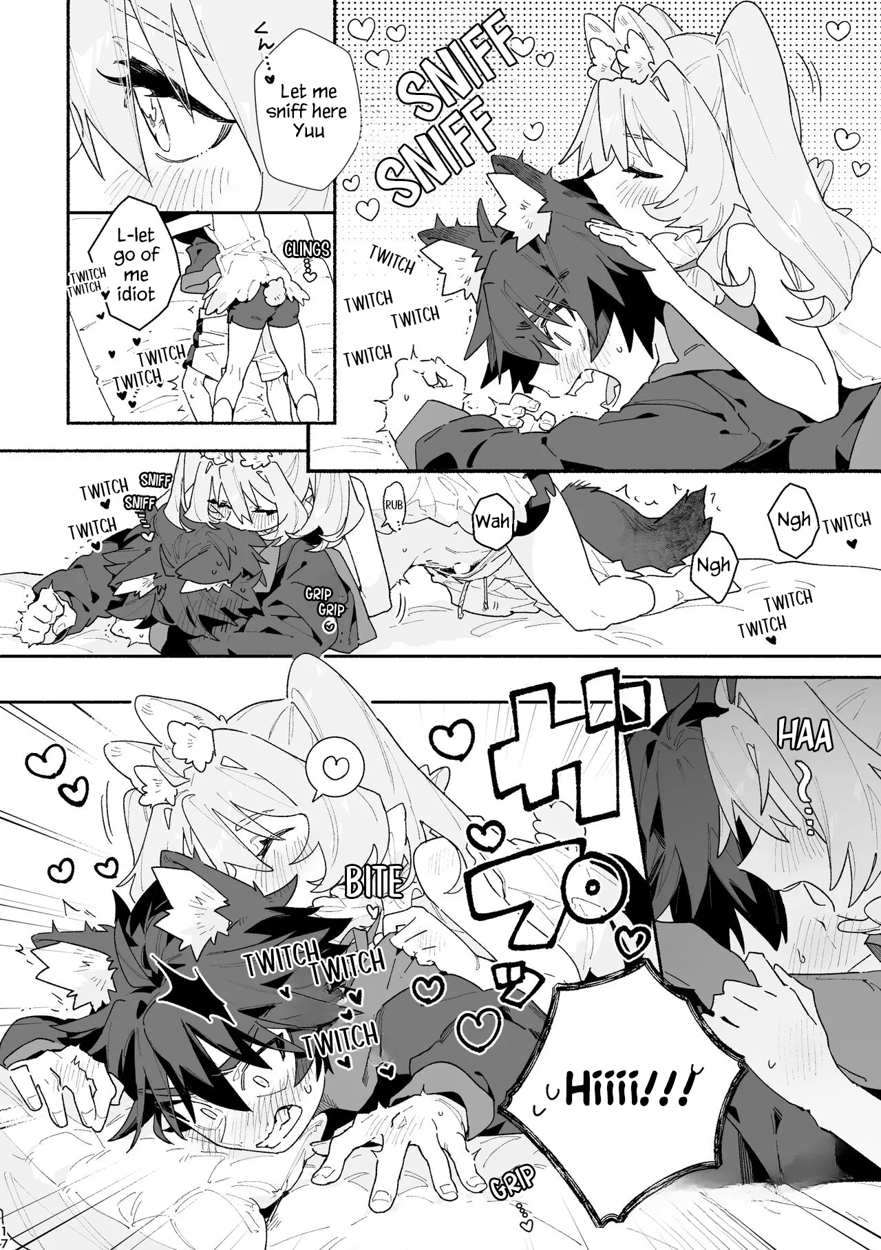 Boy For Bottom: Bunny Girl x Wolf Boy page 15