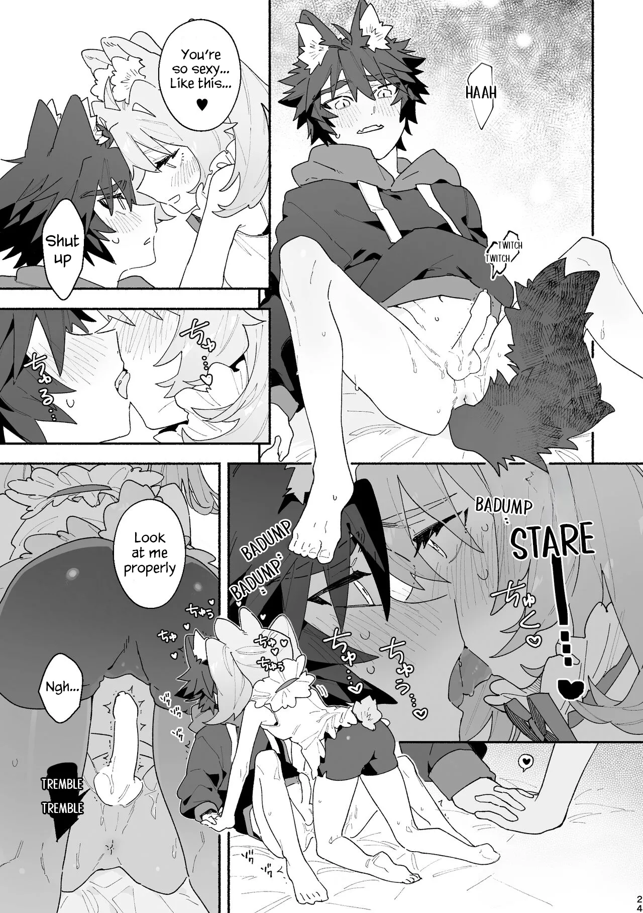 Boy For Bottom: Bunny Girl x Wolf Boy page 22