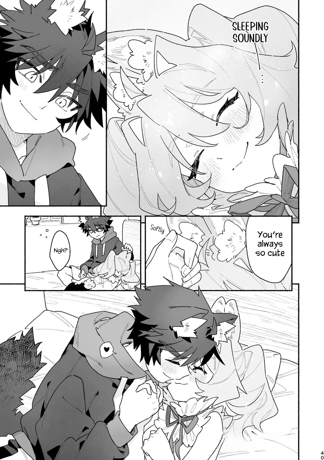 Boy For Bottom: Bunny Girl x Wolf Boy page 36