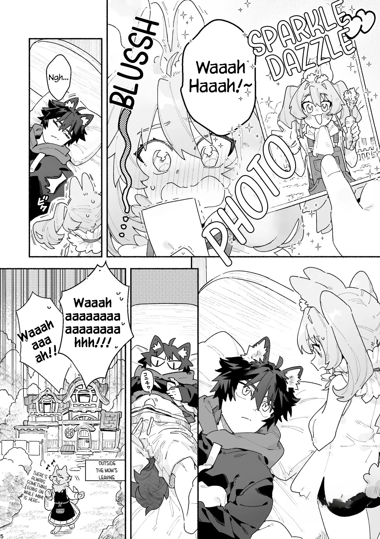 Boy For Bottom: Bunny Girl x Wolf Boy page 4