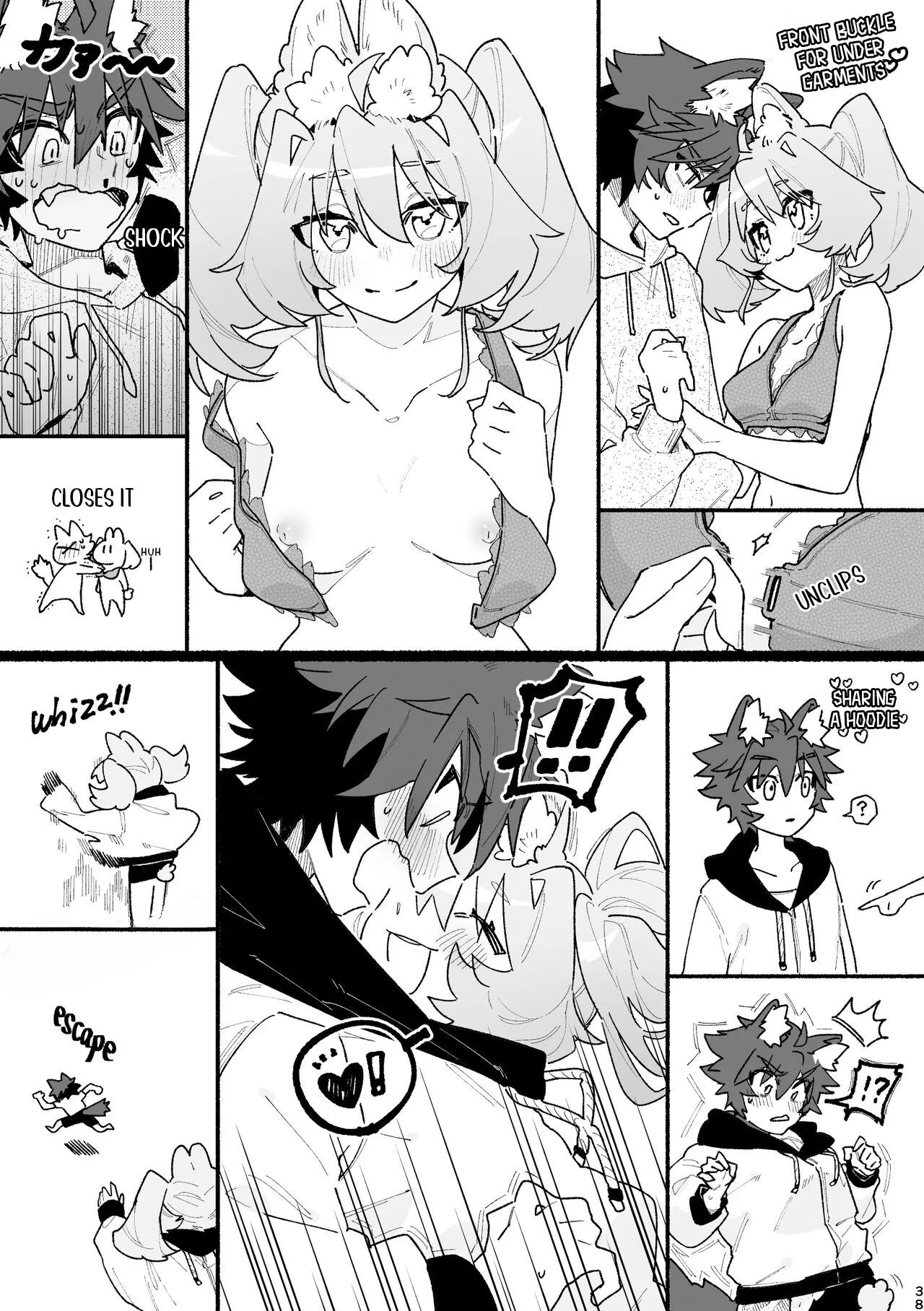 Boy For Bottom: Bunny Girl x Wolf Boy page 40