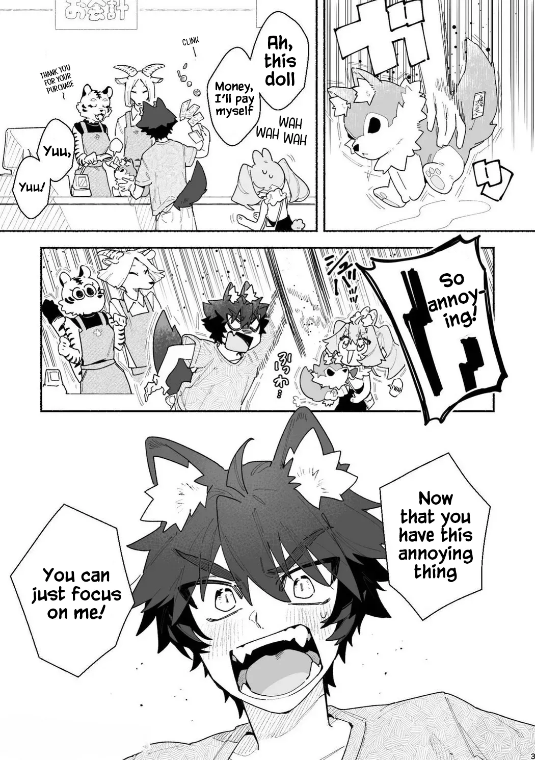 Boy For Bottom: Bunny Girl x Wolf Boy page 43