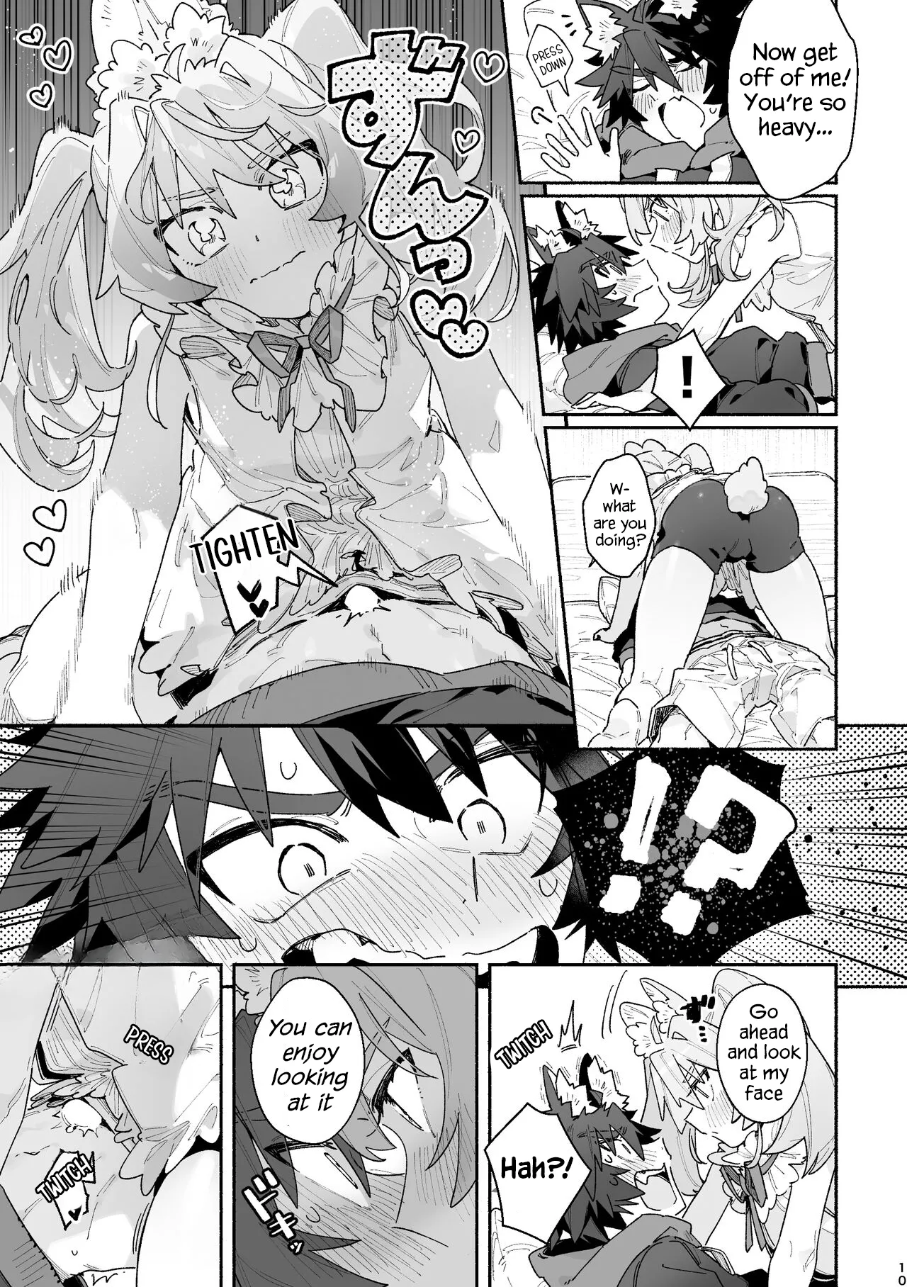 Boy For Bottom: Bunny Girl x Wolf Boy page 9