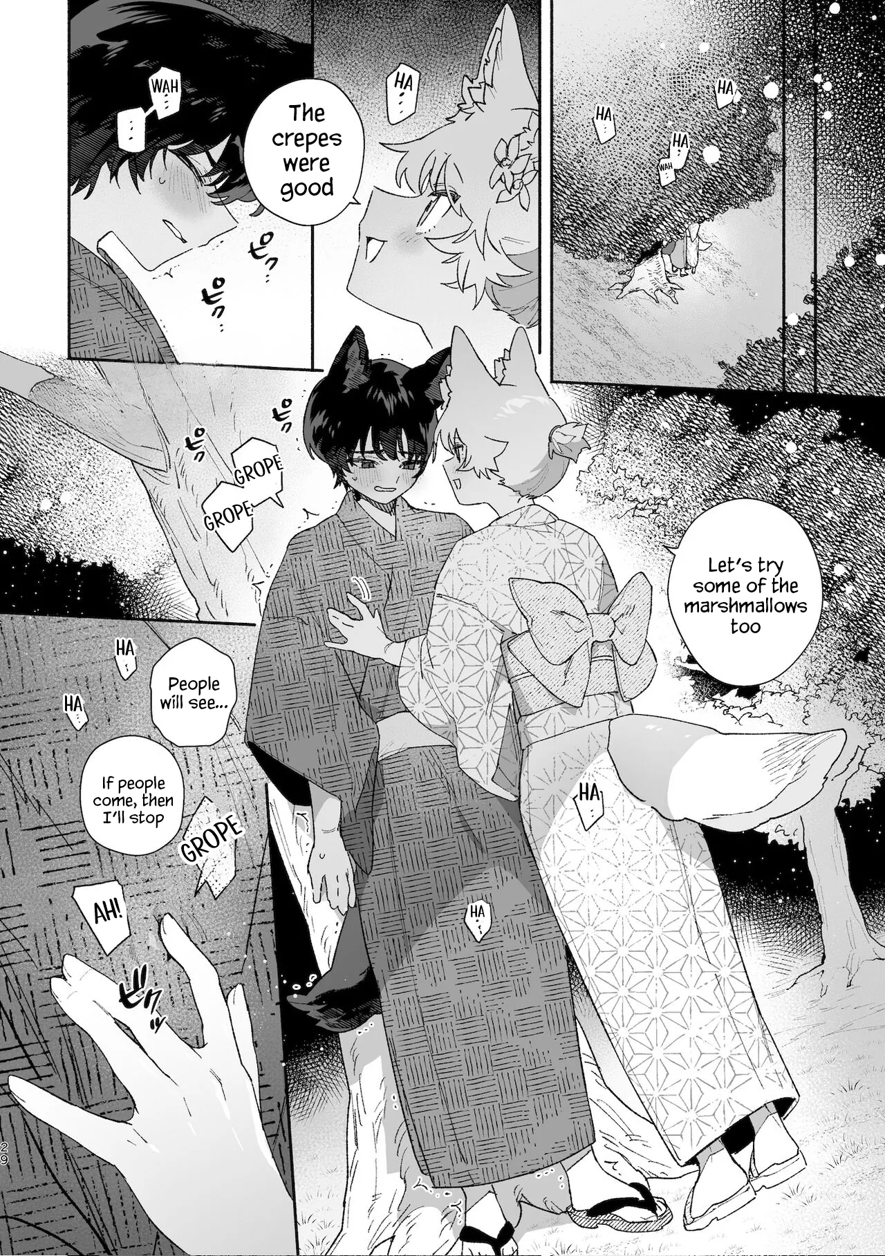 Boys be Submissive. ~Coyote-chan x Kai Ken~ page 28
