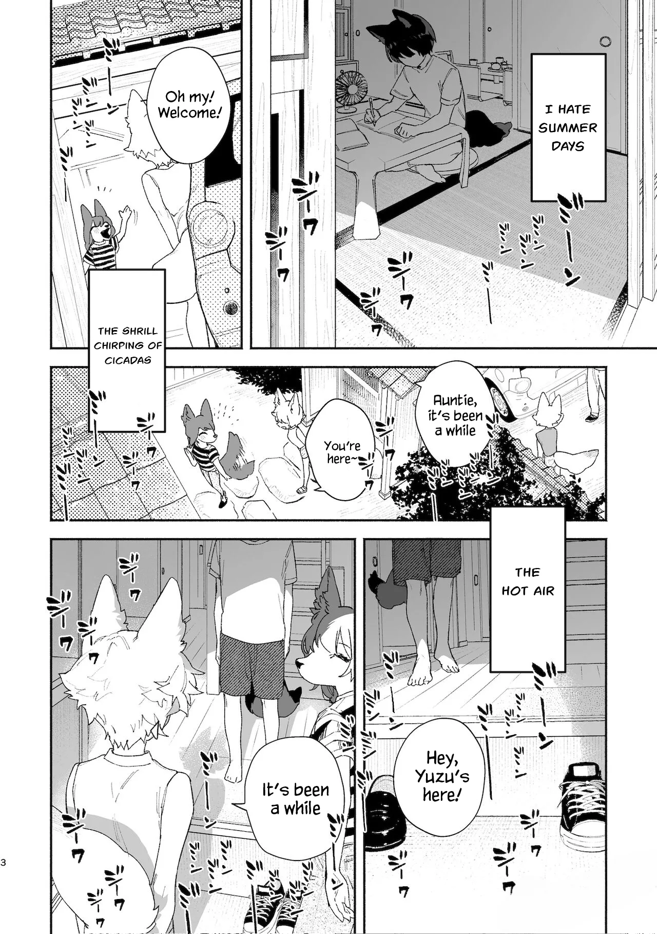 Boys be Submissive. ~Coyote-chan x Kai Ken~ page 3
