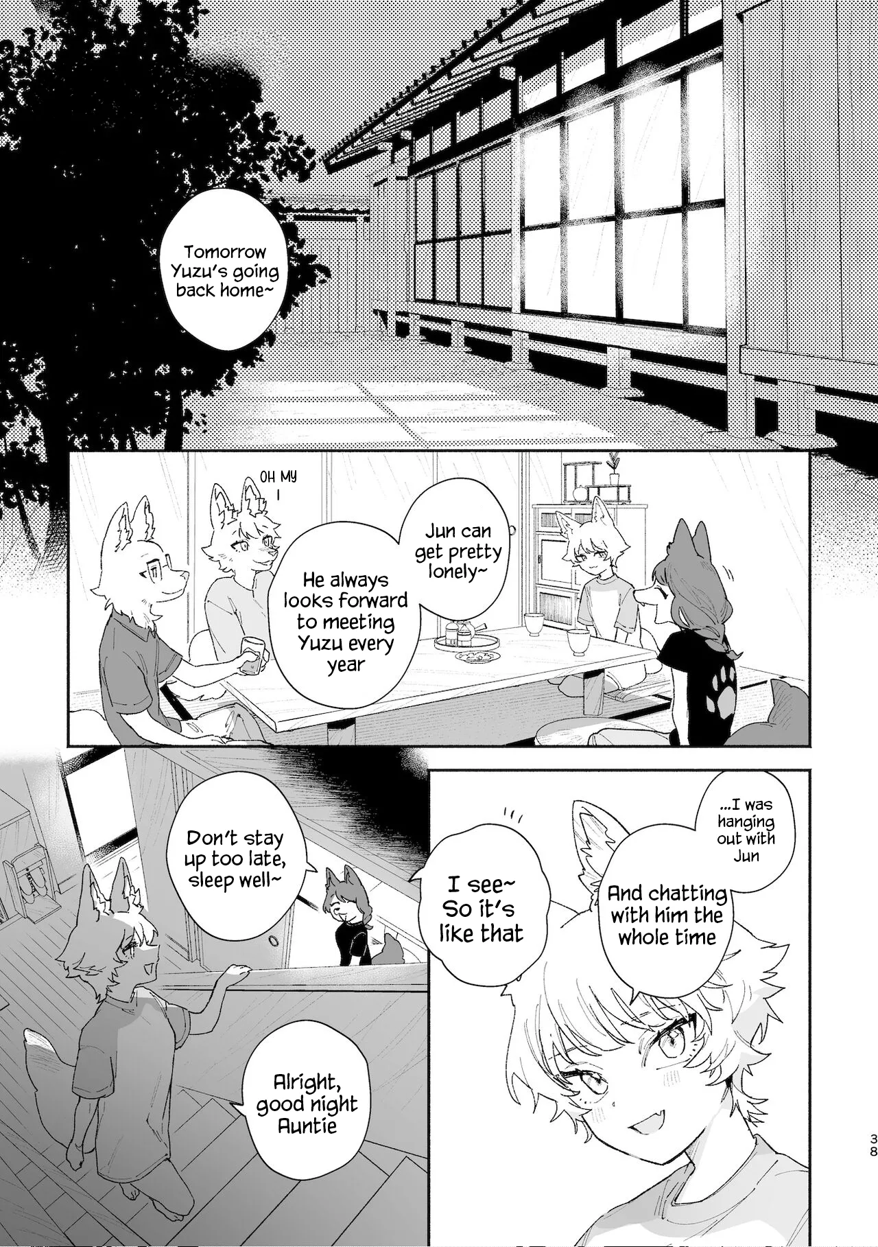 Boys be Submissive. ~Coyote-chan x Kai Ken~ page 37