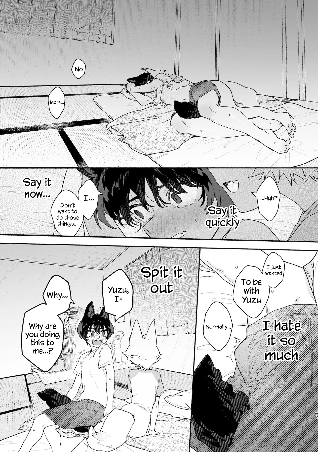 Boys be Submissive. ~Coyote-chan x Kai Ken~ page 41