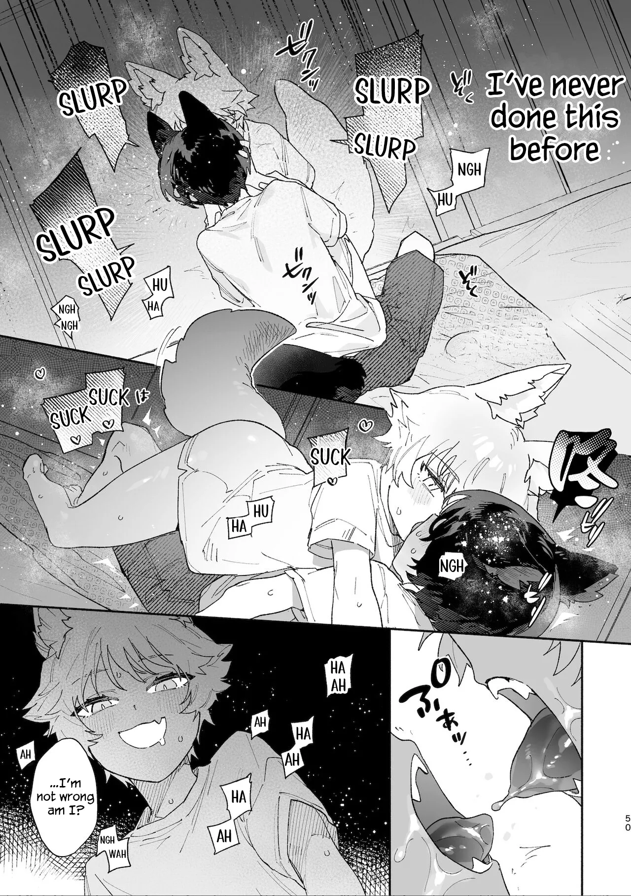 Boys be Submissive. ~Coyote-chan x Kai Ken~ page 49
