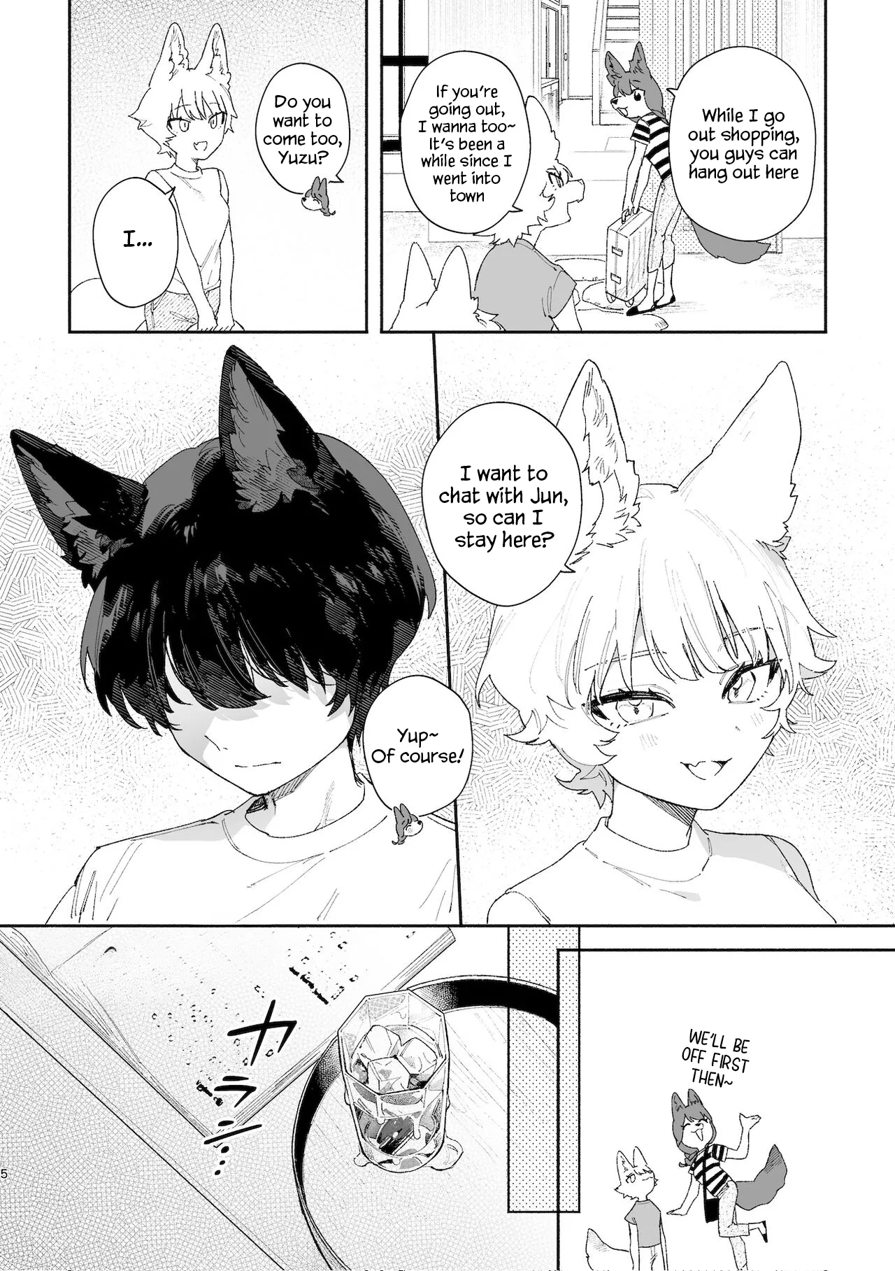 Boys be Submissive. ~Coyote-chan x Kai Ken~ page 5