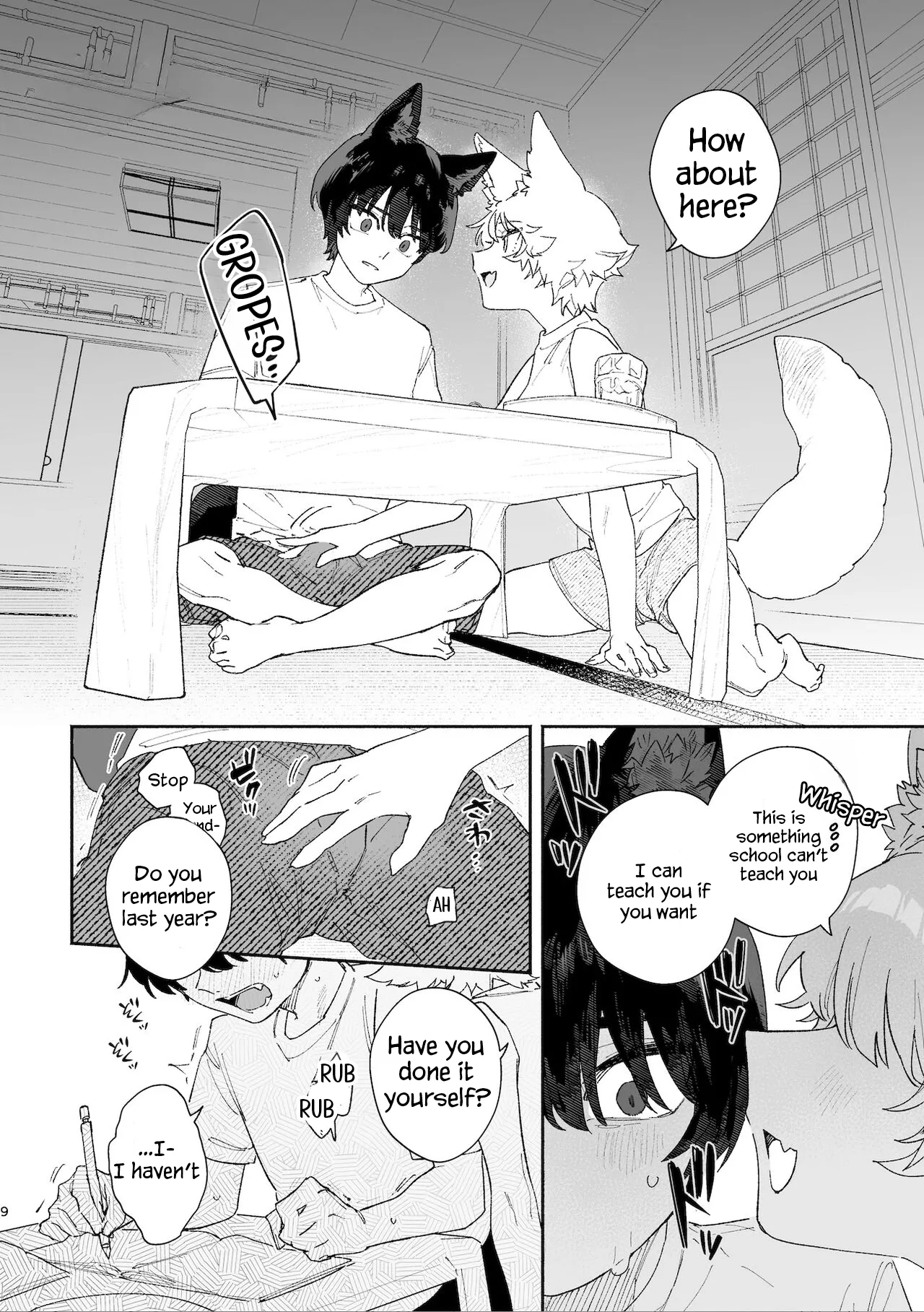 Boys be Submissive. ~Coyote-chan x Kai Ken~ page 9