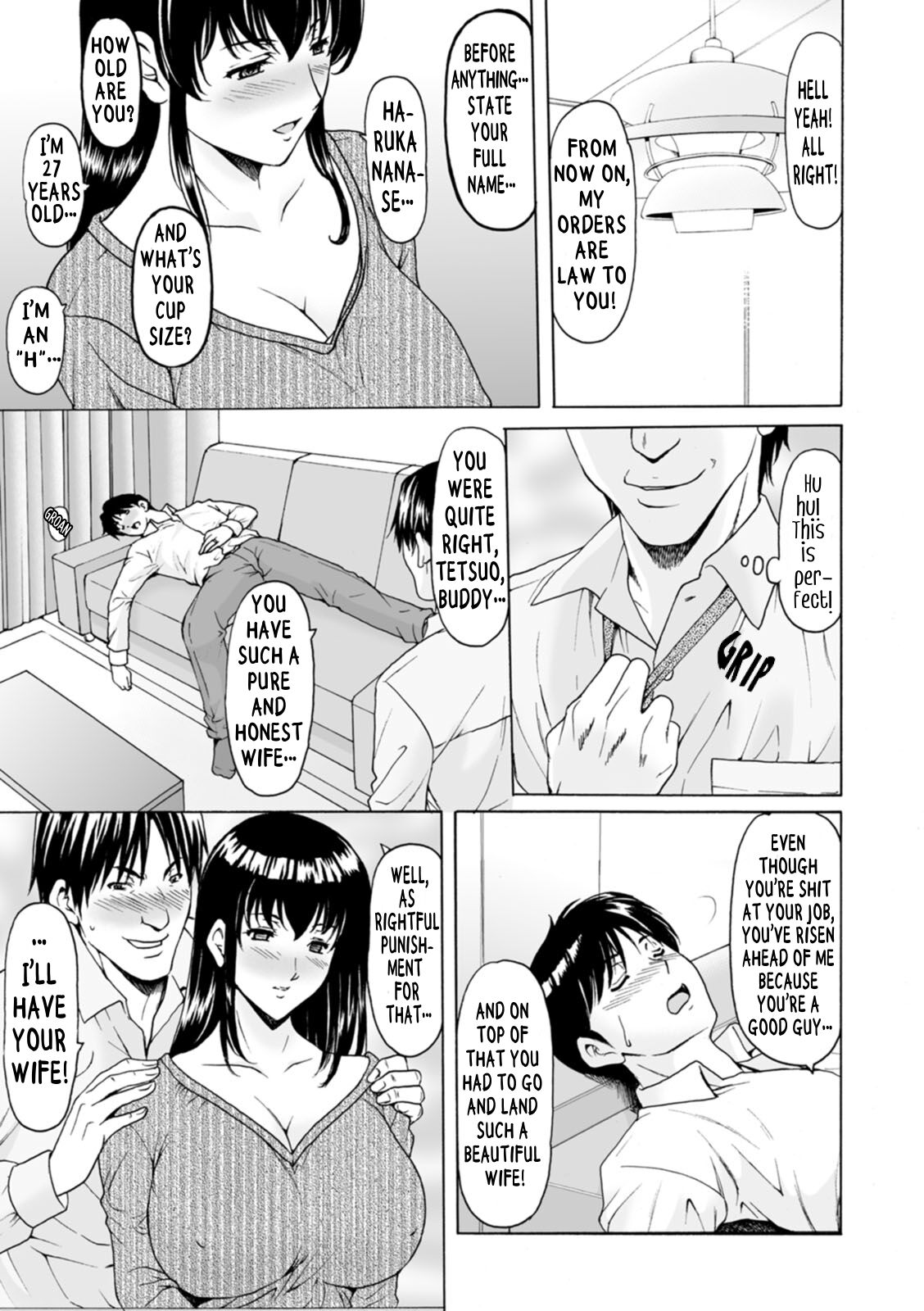 Brainwashed Cheating Wife Haruka page 13