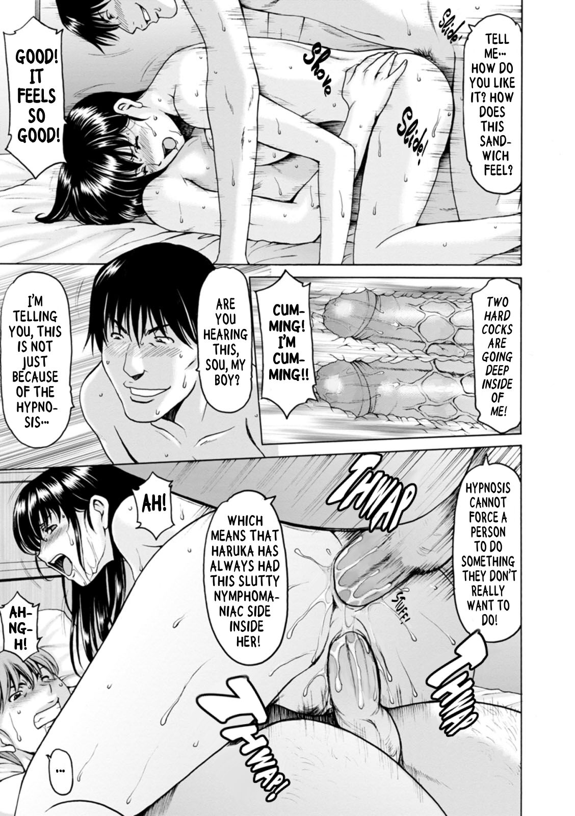 Brainwashed Cheating Wife Haruka page 165