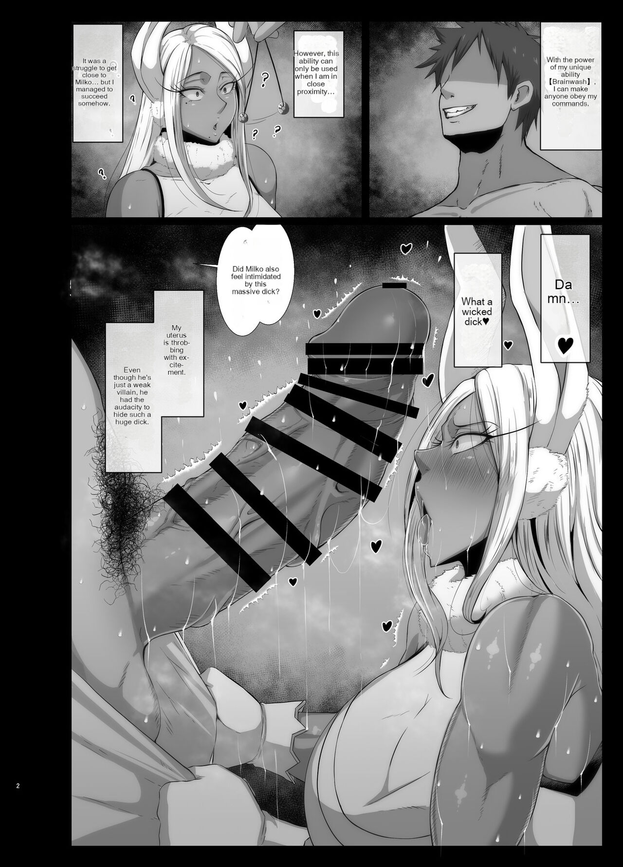 Brainwashing Defeat Rabbit Hero page 3