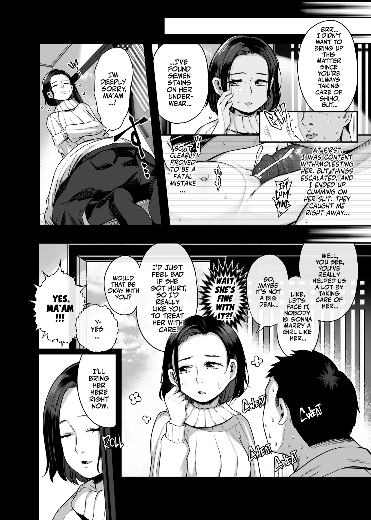 Breeding a Retarded Little Angel! page 6