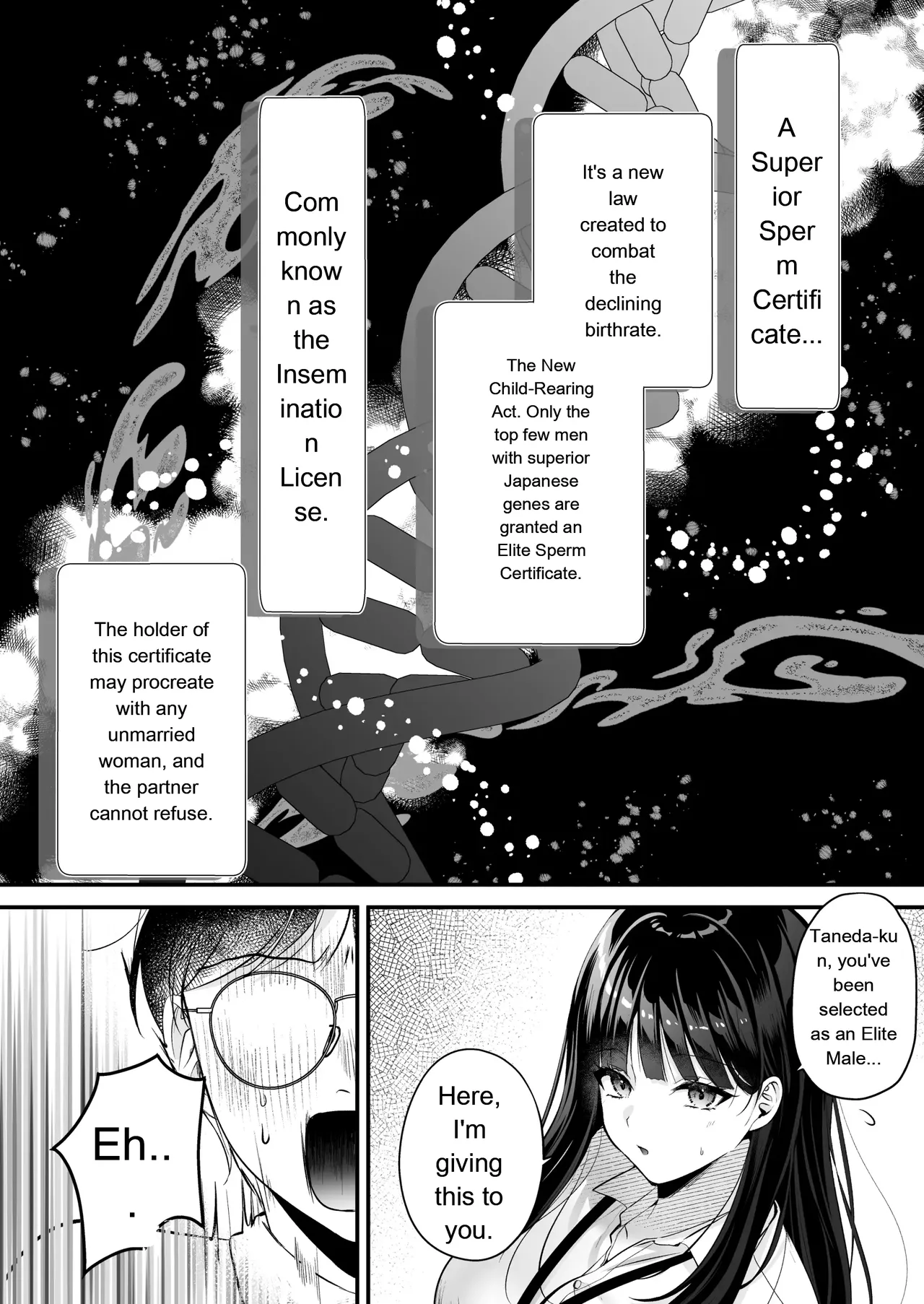 Breeding License: ~Am I, the Unpopular Guy, the One with the Strongest Genes?!~ page 5