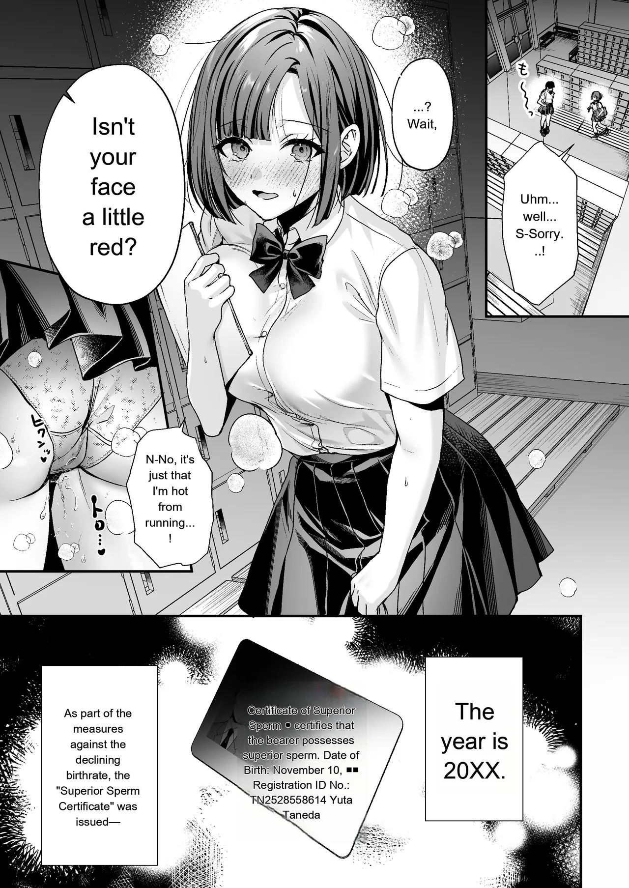 Breeding License: Teaching My Female Boss a Lesson Edition page 12
