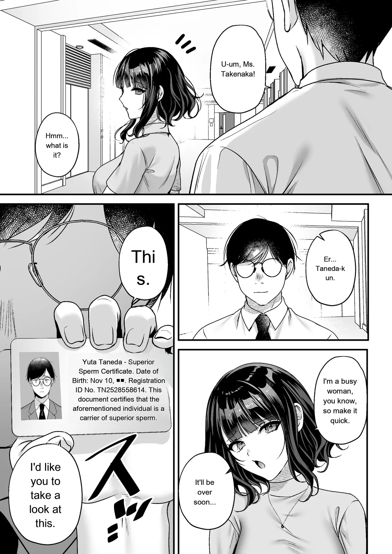 Breeding License: Teaching My Female Boss a Lesson Edition page 22