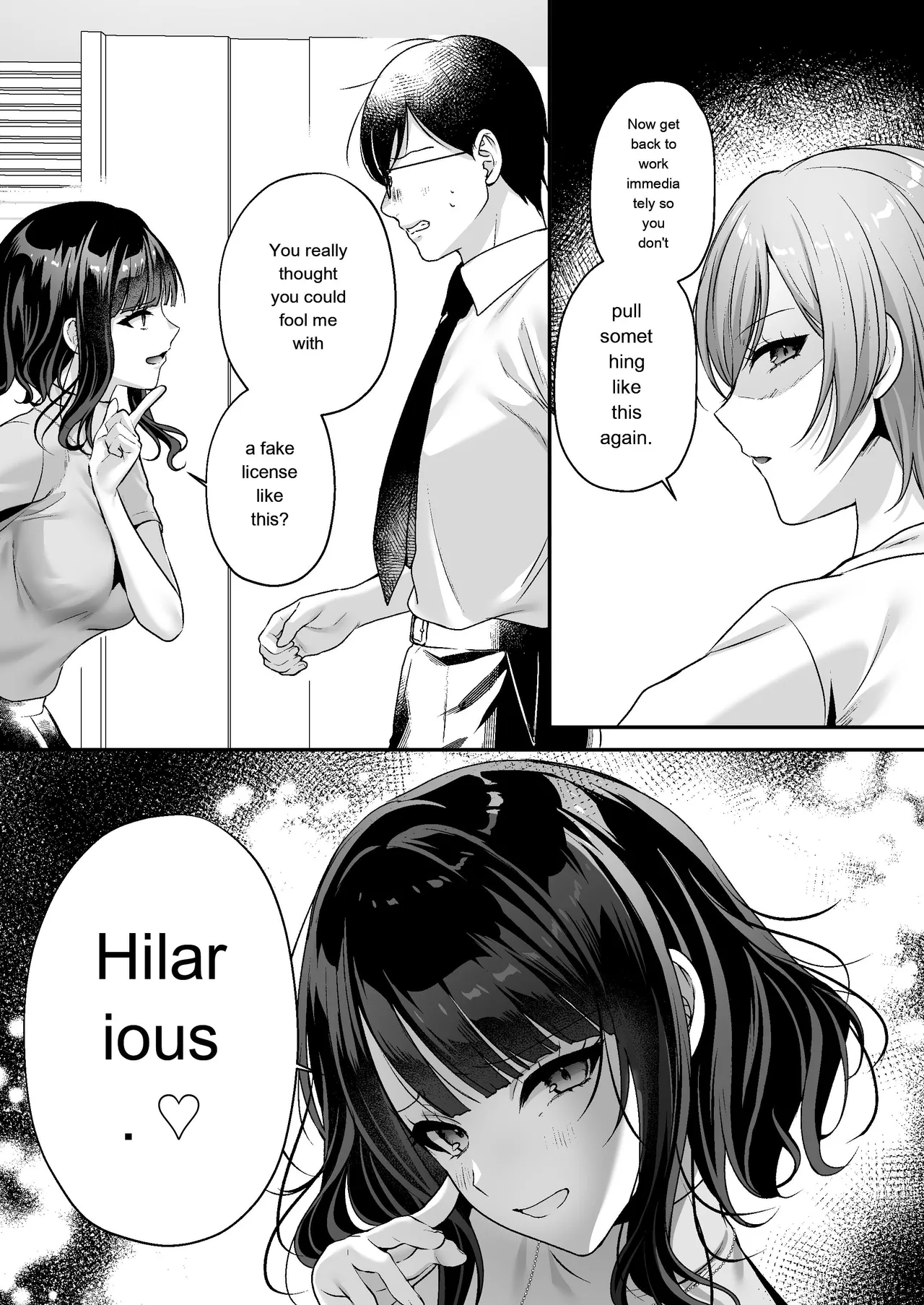 Breeding License: Teaching My Female Boss a Lesson Edition page 26