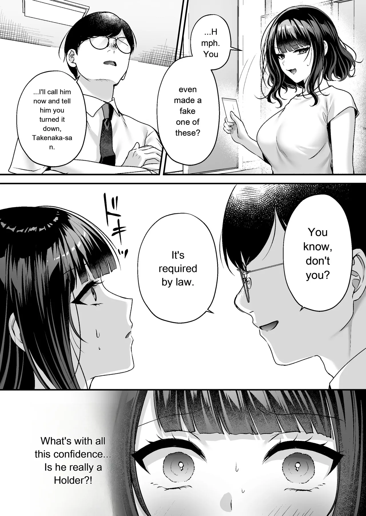 Breeding License: Teaching My Female Boss a Lesson Edition page 37