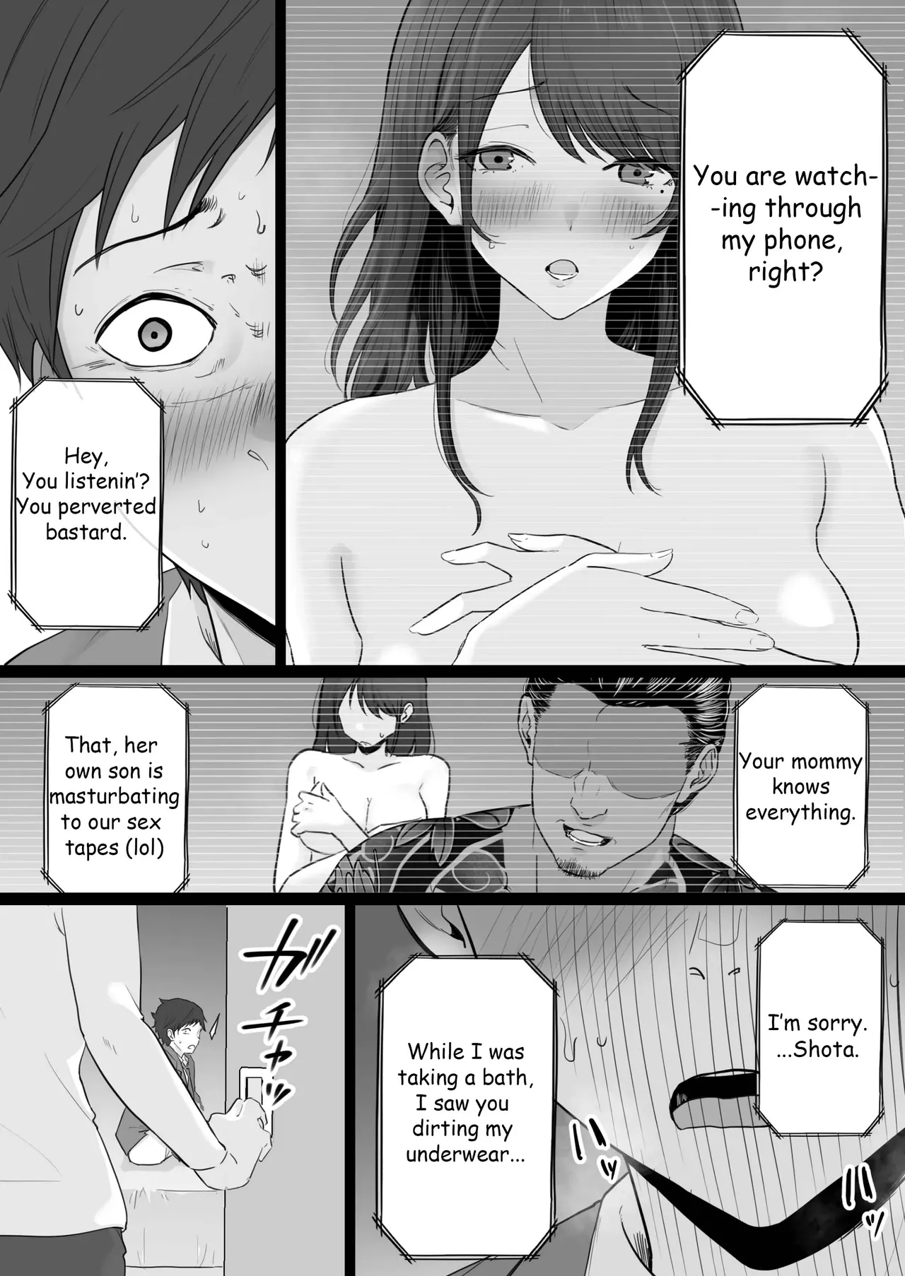 Broken Family 2 - The story of a mother who got hooked on sex with the Yakuza page 19