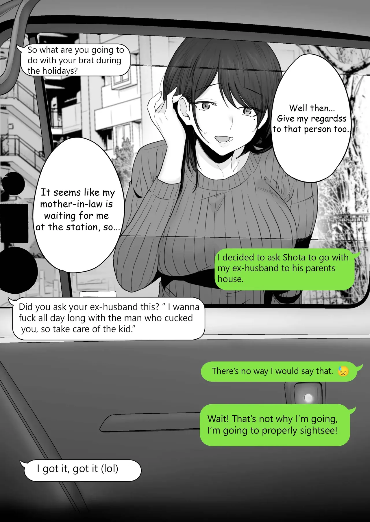 Broken Family 2 - The story of a mother who got hooked on sex with the Yakuza page 33