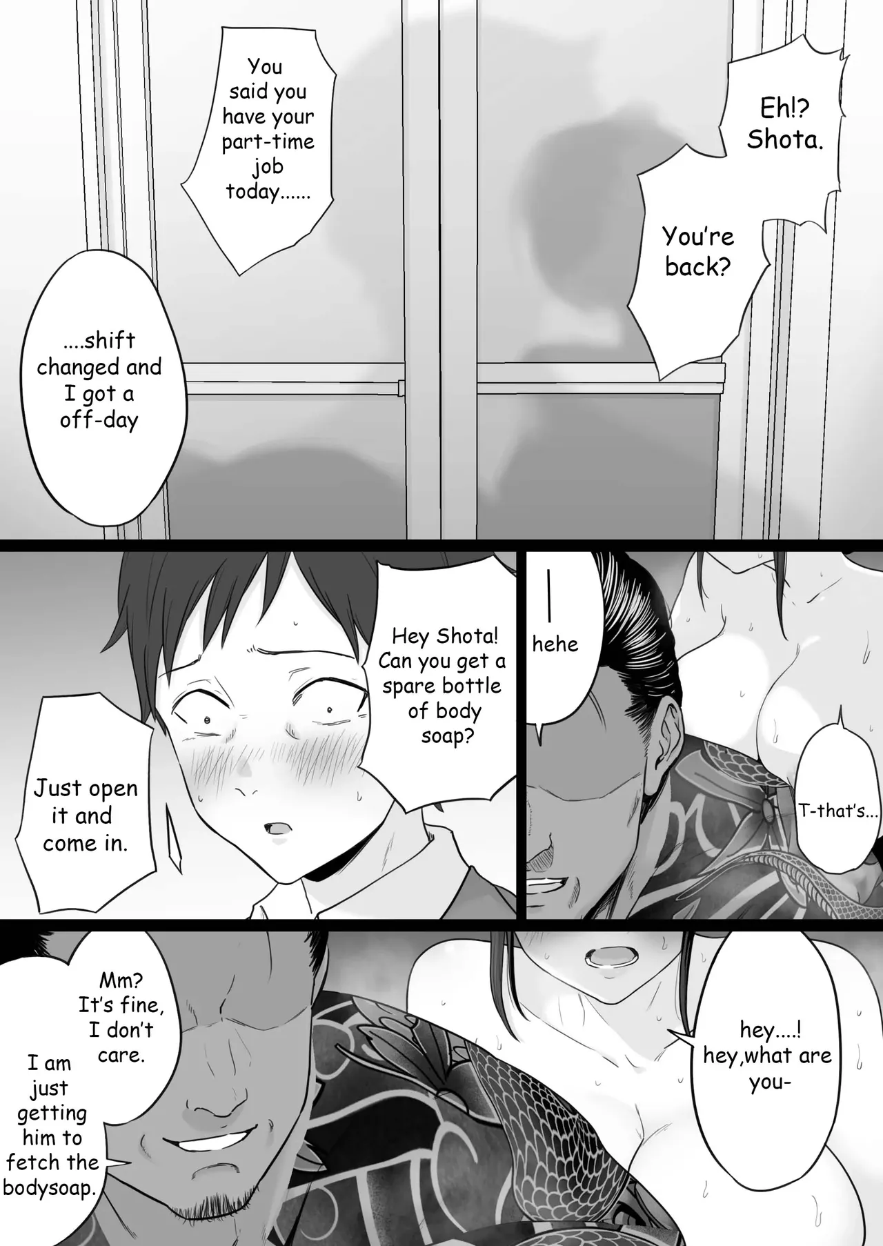 Broken Family 2 - The story of a mother who got hooked on sex with the Yakuza page 42
