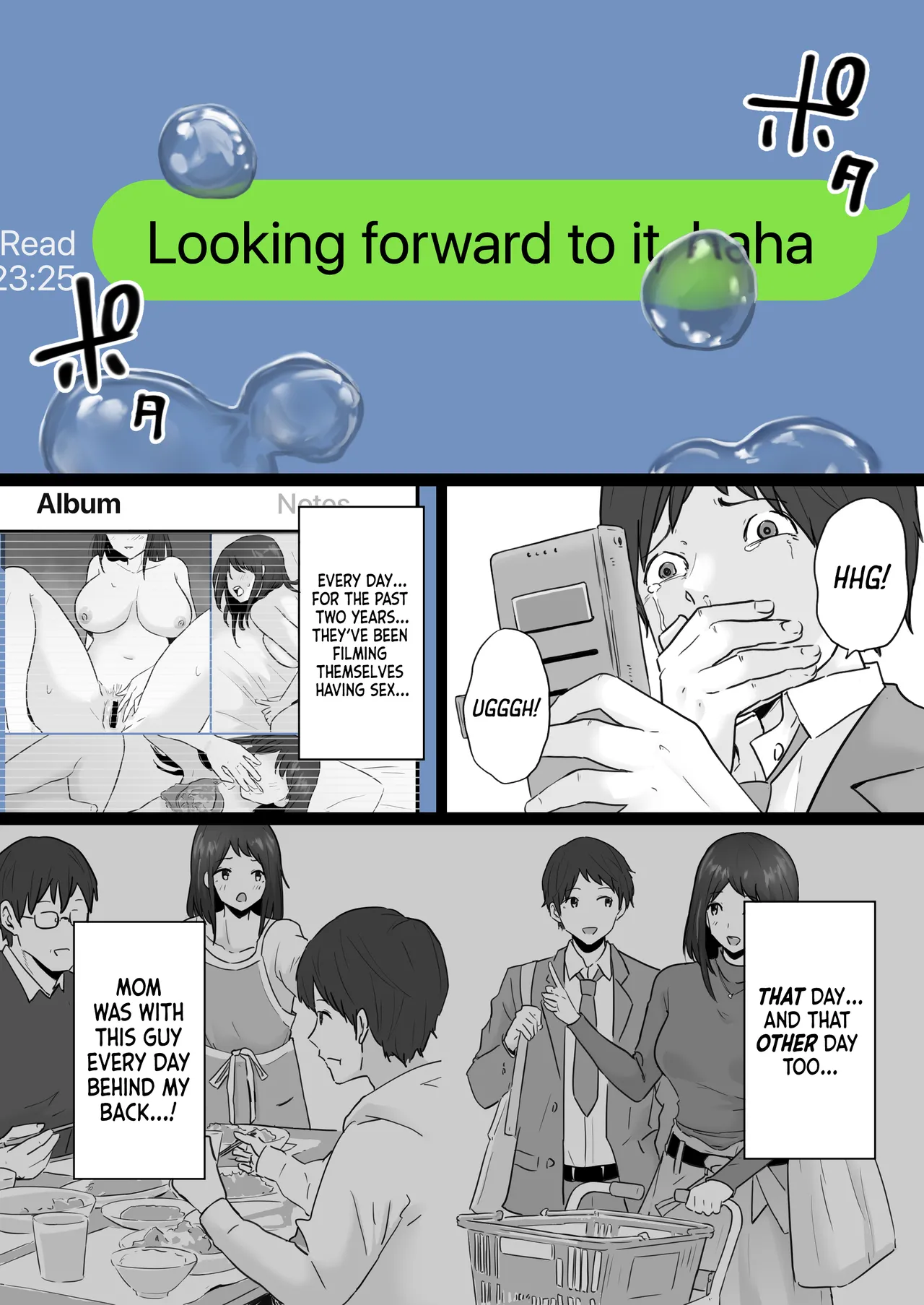 Broken Family - A Story About a Mother Who Became Addicted to Sex With a Yakuza page 64