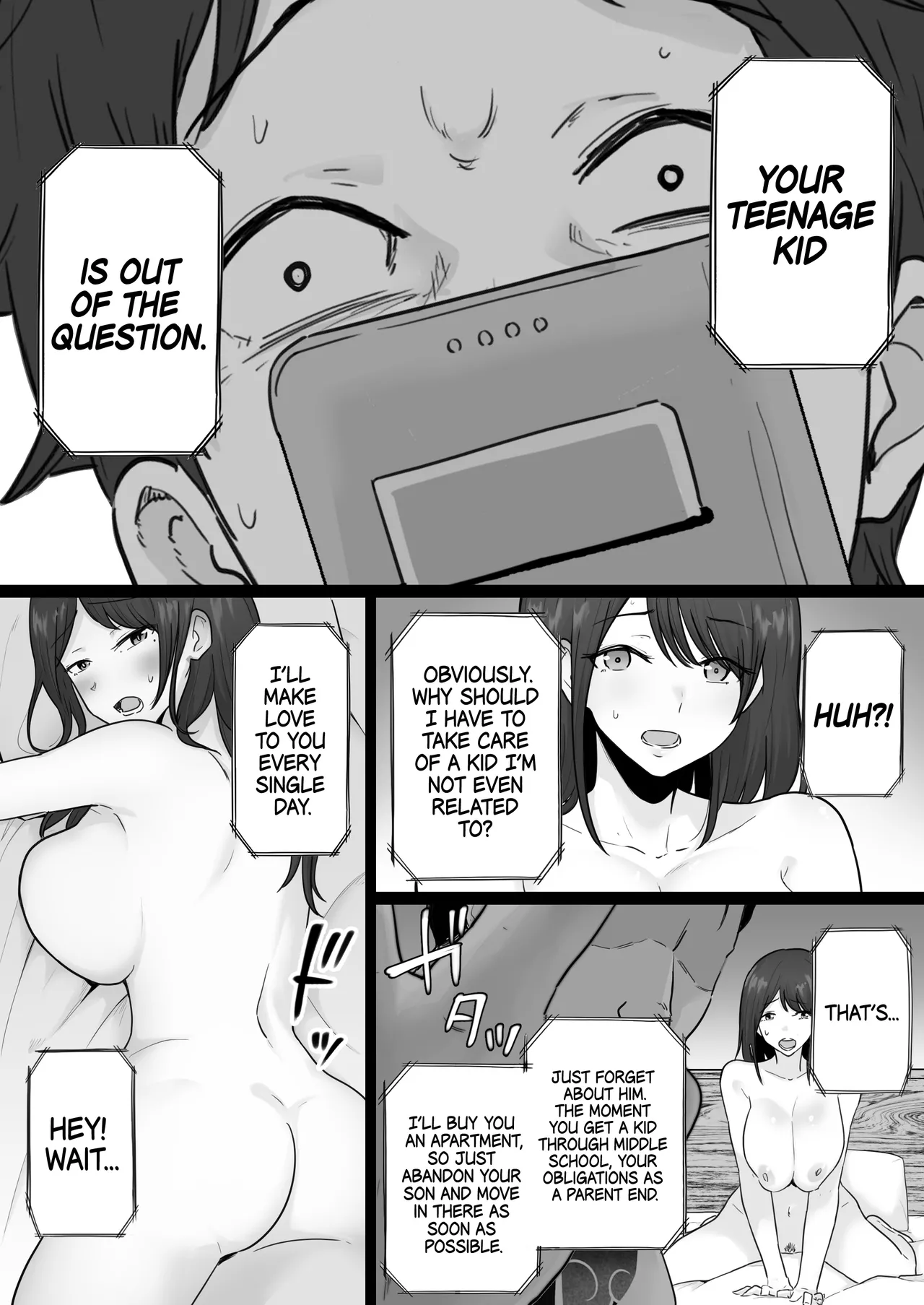 Broken Family - A Story About a Mother Who Became Addicted to Sex With a Yakuza page 71