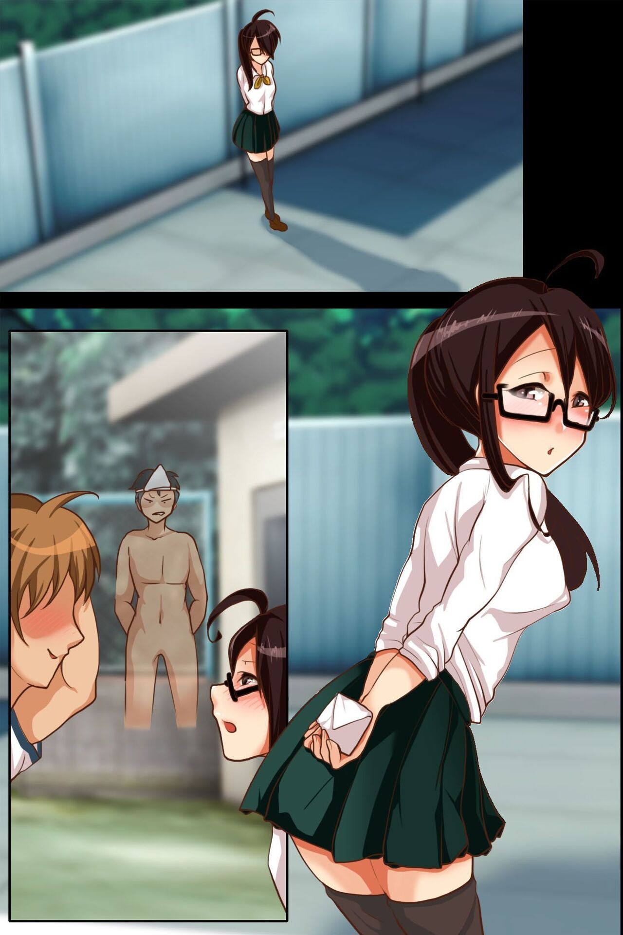 Brought to Climax by an Invisible "Thing"! ~Defenseless Schoolgirl Creampie Harem~ page 61