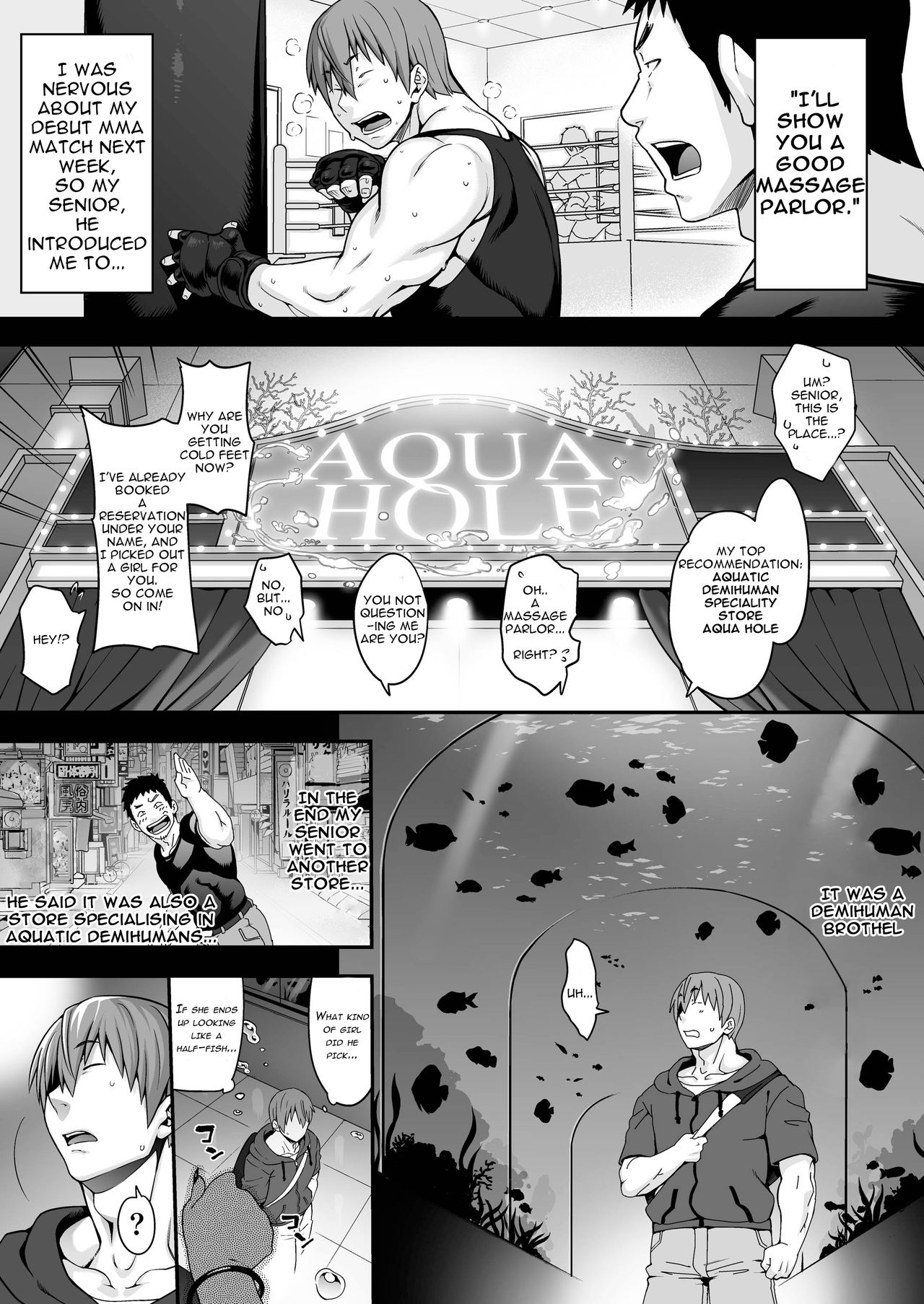 Bubble Shark Princess Akula page 1