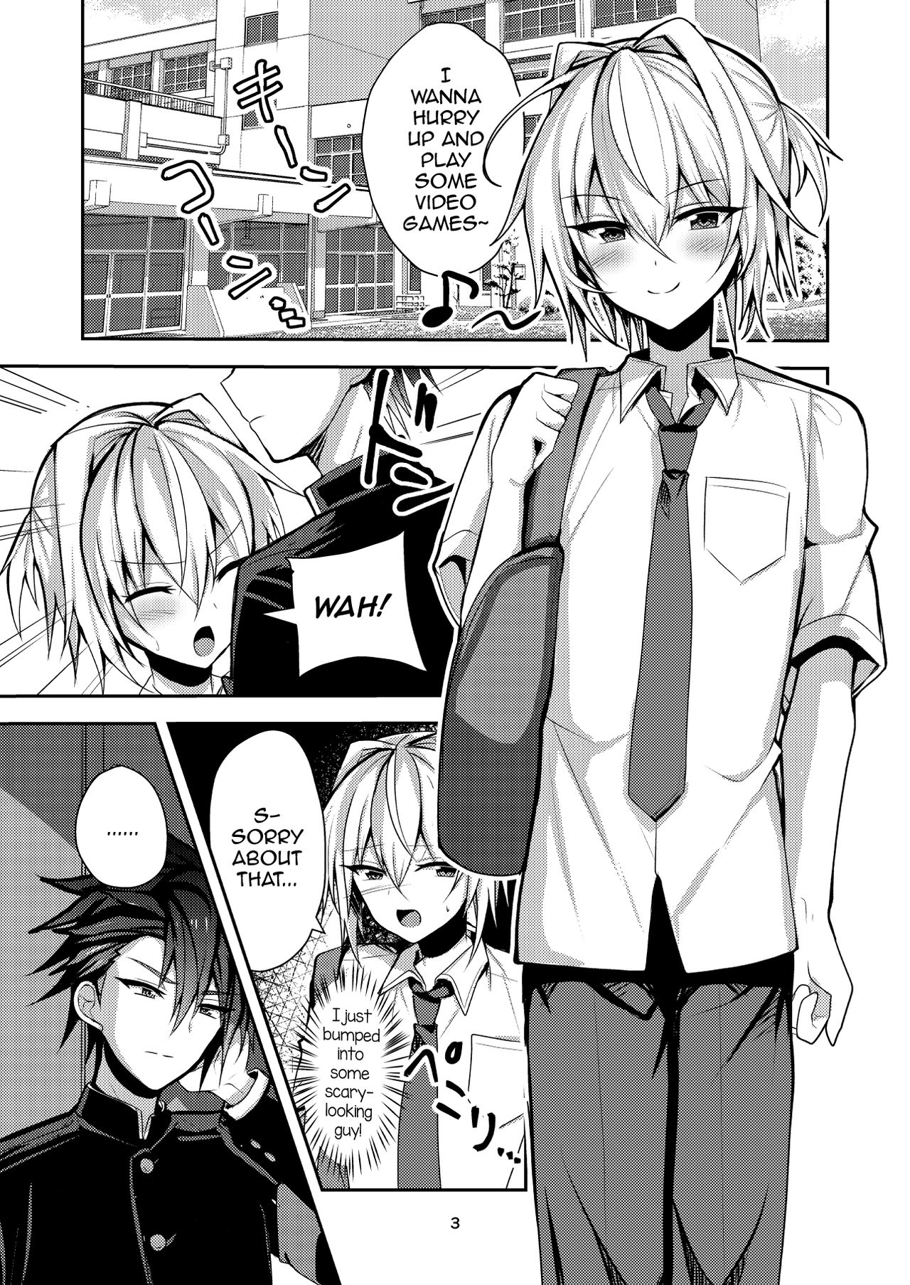 Buhi no Tame ni Ouendan ni Ittara Taiikukai-kei Nori de Otokonoko Namahame Sex saseraremashita page 2