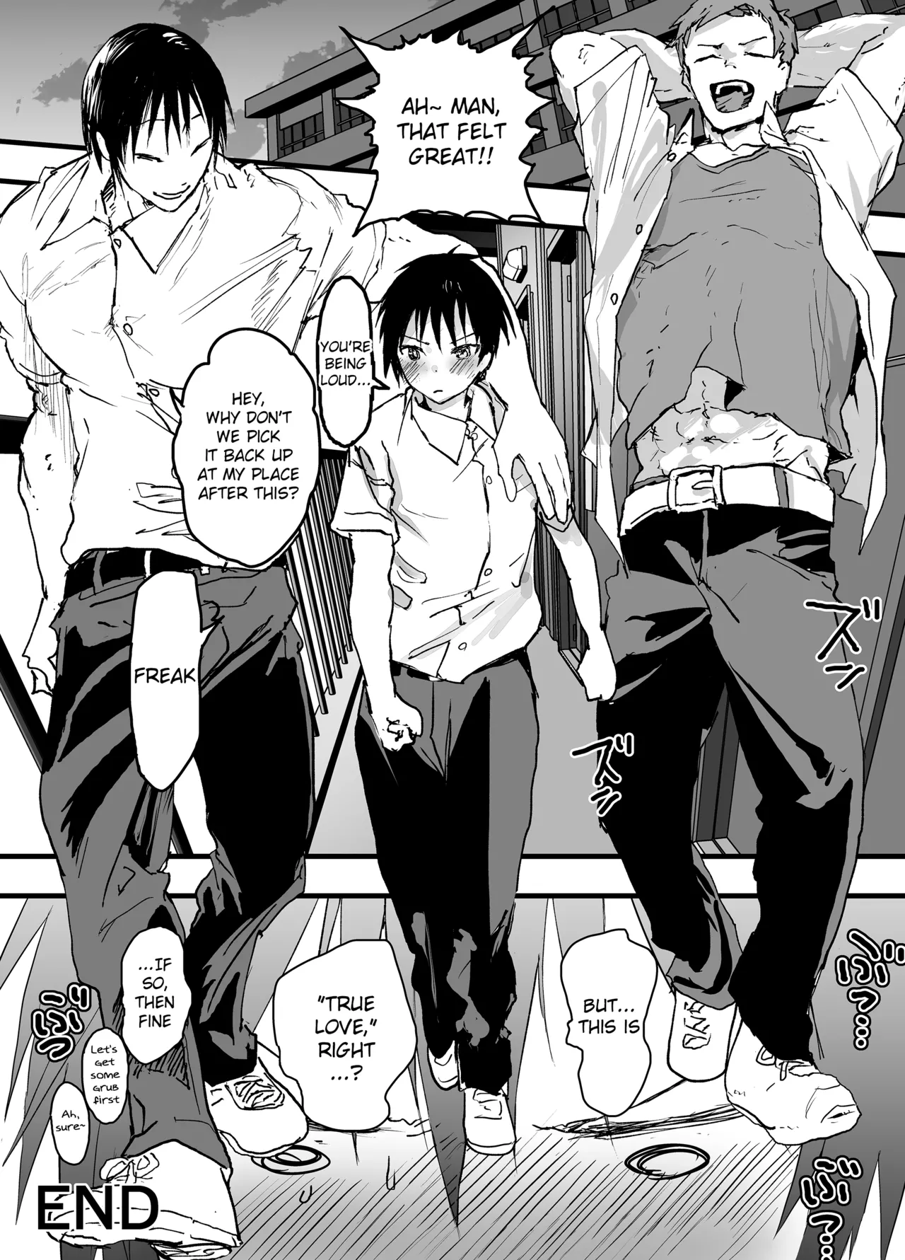 Bukatsu no Kowai Senpai no Niku Benki ni Saretemasu. Dekamara Rinkan Shiofuki Jigoku page 39