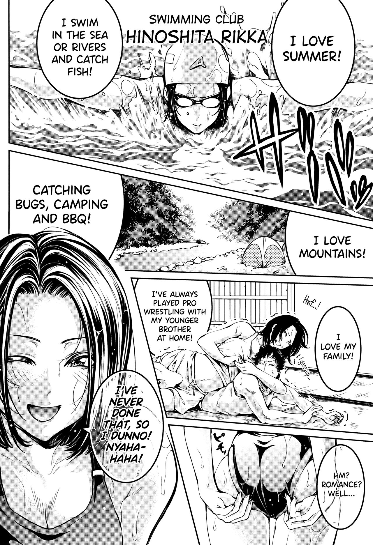 Bukatsu Shoujo Paradise ~ Asekkaki no Tenshi-tachi ~ page 206